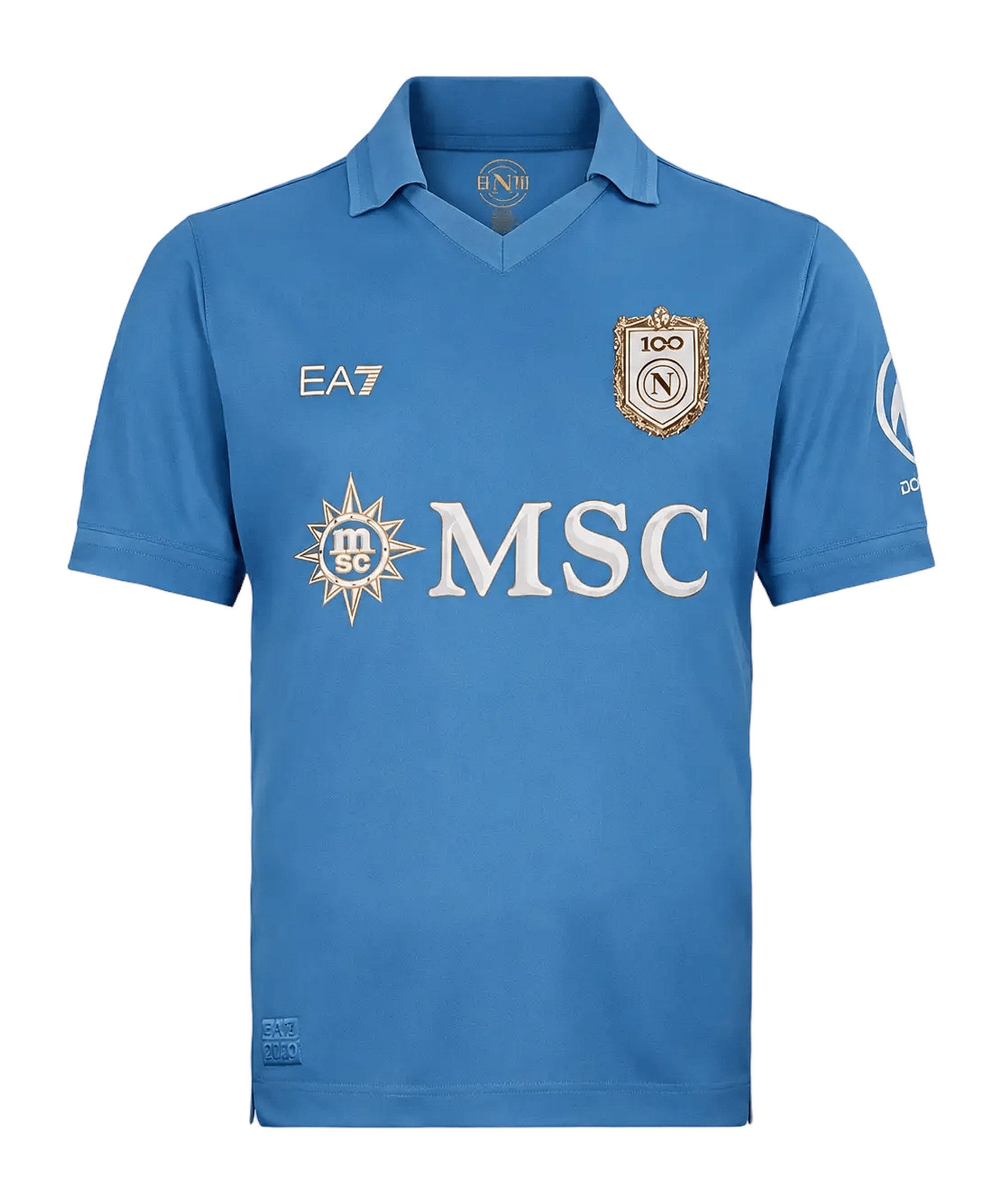 Emporio Armani Fußballtrikot EA7 SSC Neapel Replica Trikot Home 2026/2027 Teamsport