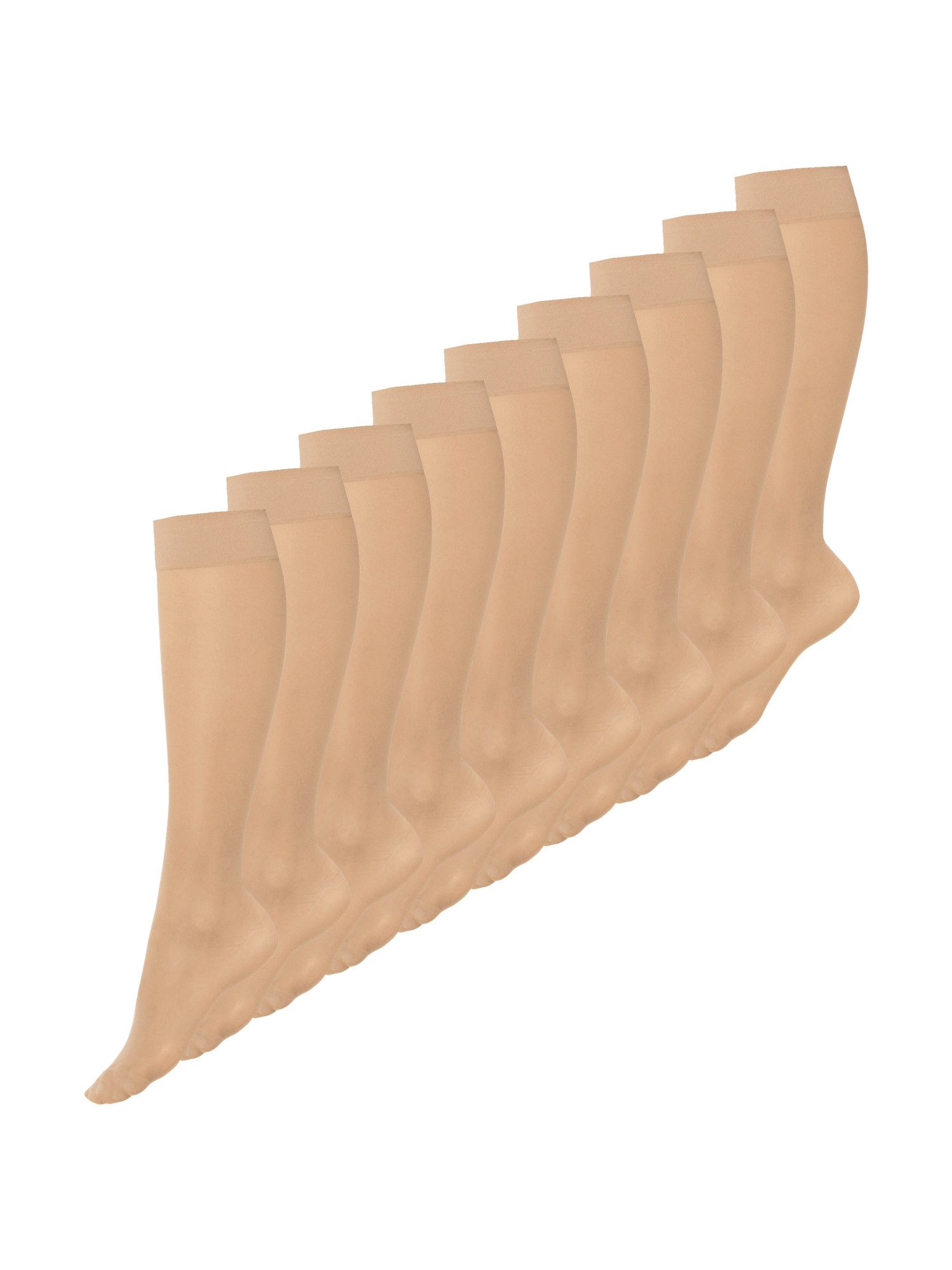 Nur Die Гольфы Vitastütz (9-Paar) Knie-strümpfe thermo-socken overknee