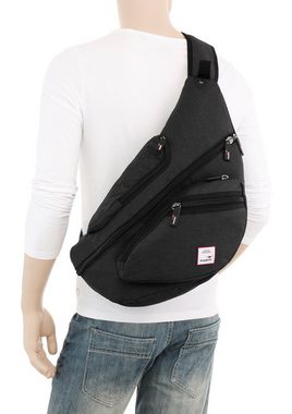 KangaROOS Umhängetasche Heaven, als Rucksack oder Umhängetasche Crossbody tragbar