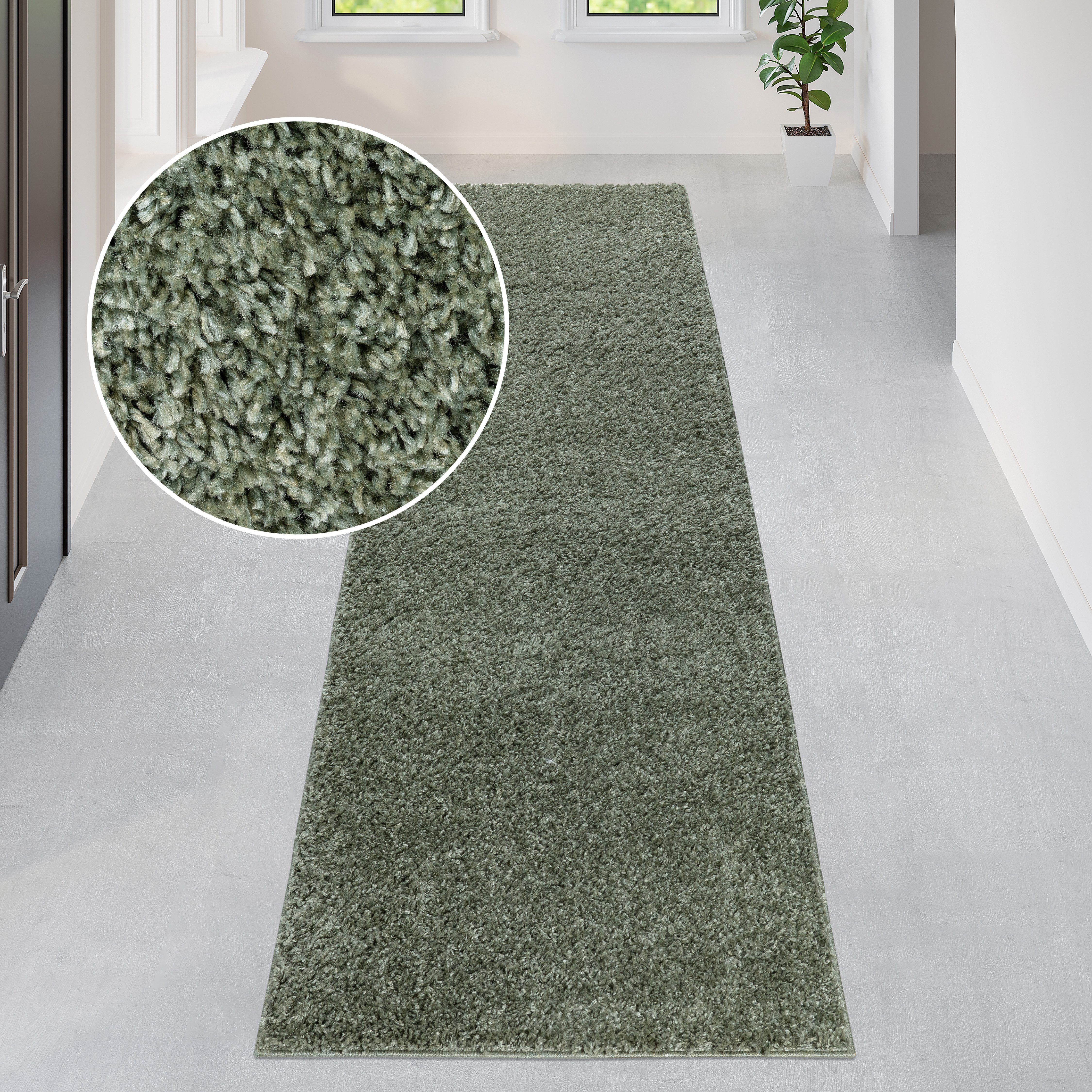 Bruno Banani Läufer Shaggy Soft, rechteckig, günstig online kaufen