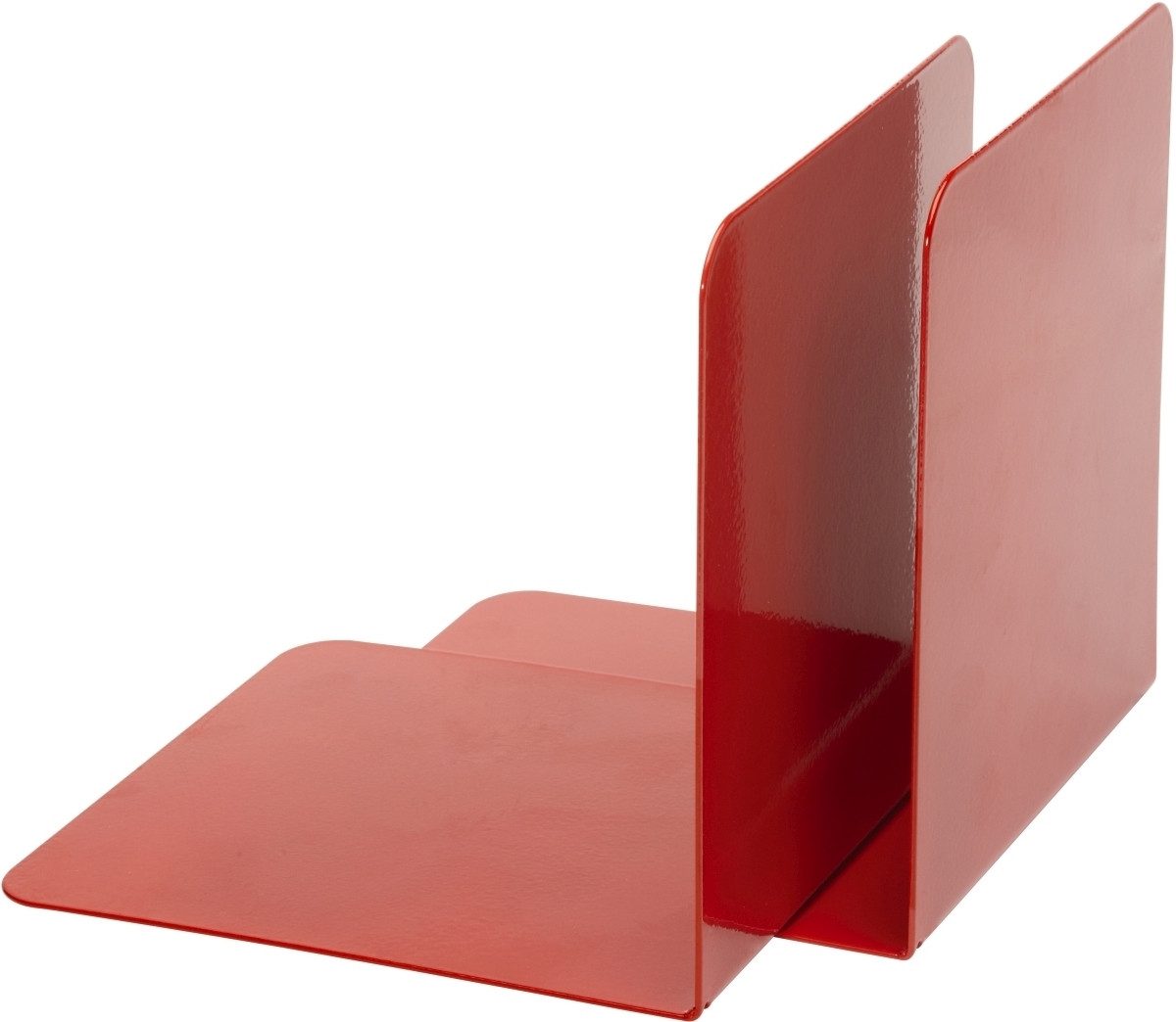ALCO Briefablage Buchstützen 130x140x140mm Metall rot VE=2 Stück