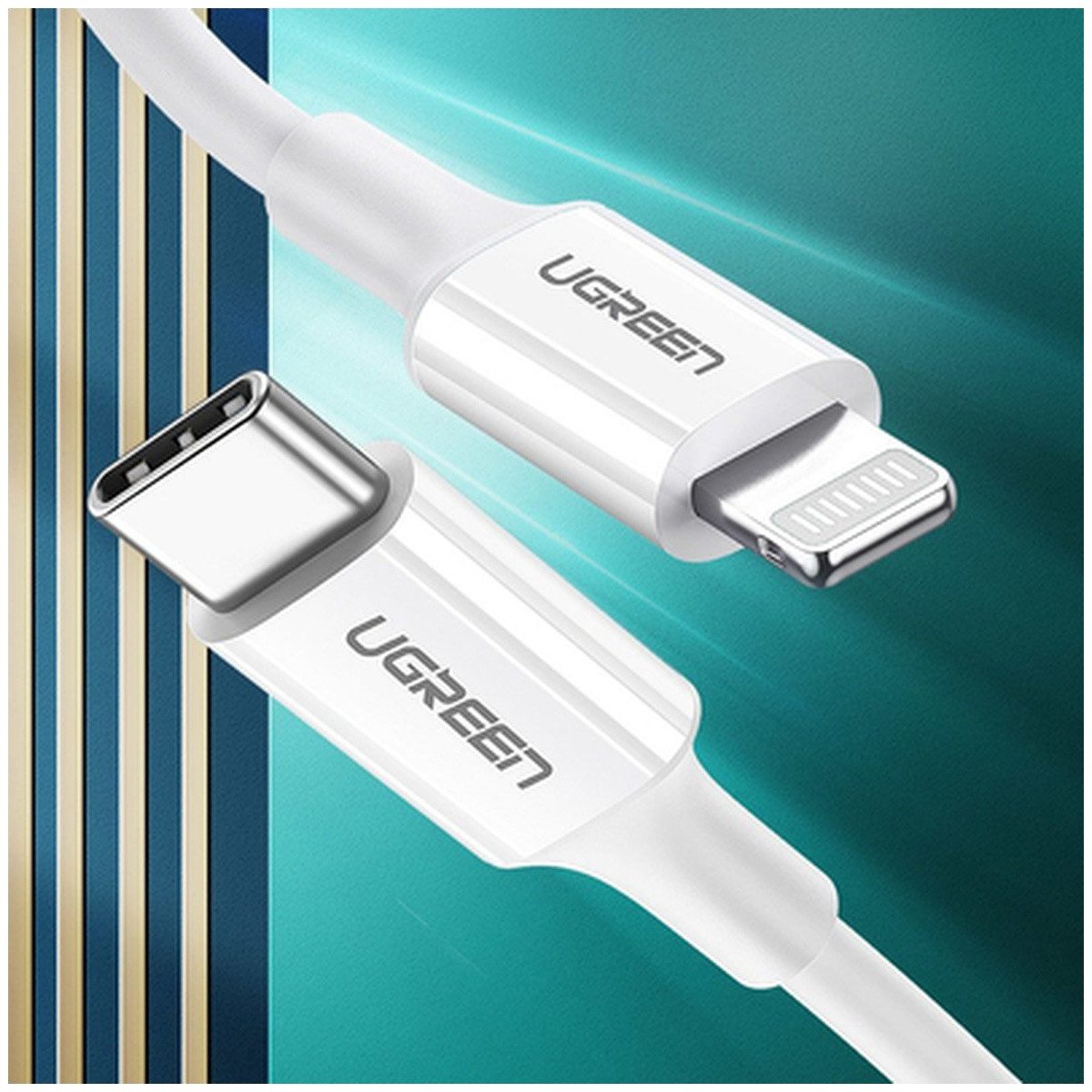 UGREEN Ugreen US171 Lightning USB-C MFi PD Kabel 20 W 480 Mbit s 1 Smartphone-Ladegerät