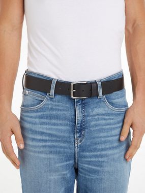 Calvin Klein Jeans Ledergürtel CLASSIC RO LTHR BELT 40MM mit Logoprägung