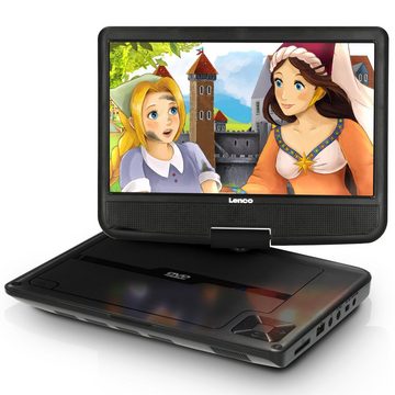 Lenco DVP-901BK Portabler DVD-Player (HD-Auflösung, tragbar)