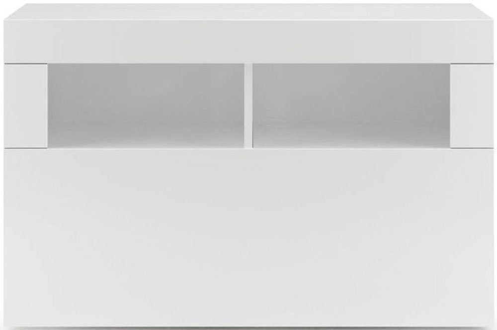Home affaire Garderobenschrank Basic, Breite 91 cm, Höhe 59 cm, Schuhbank 1 Klappe Garderobenbank, moderne Rahmenoptik