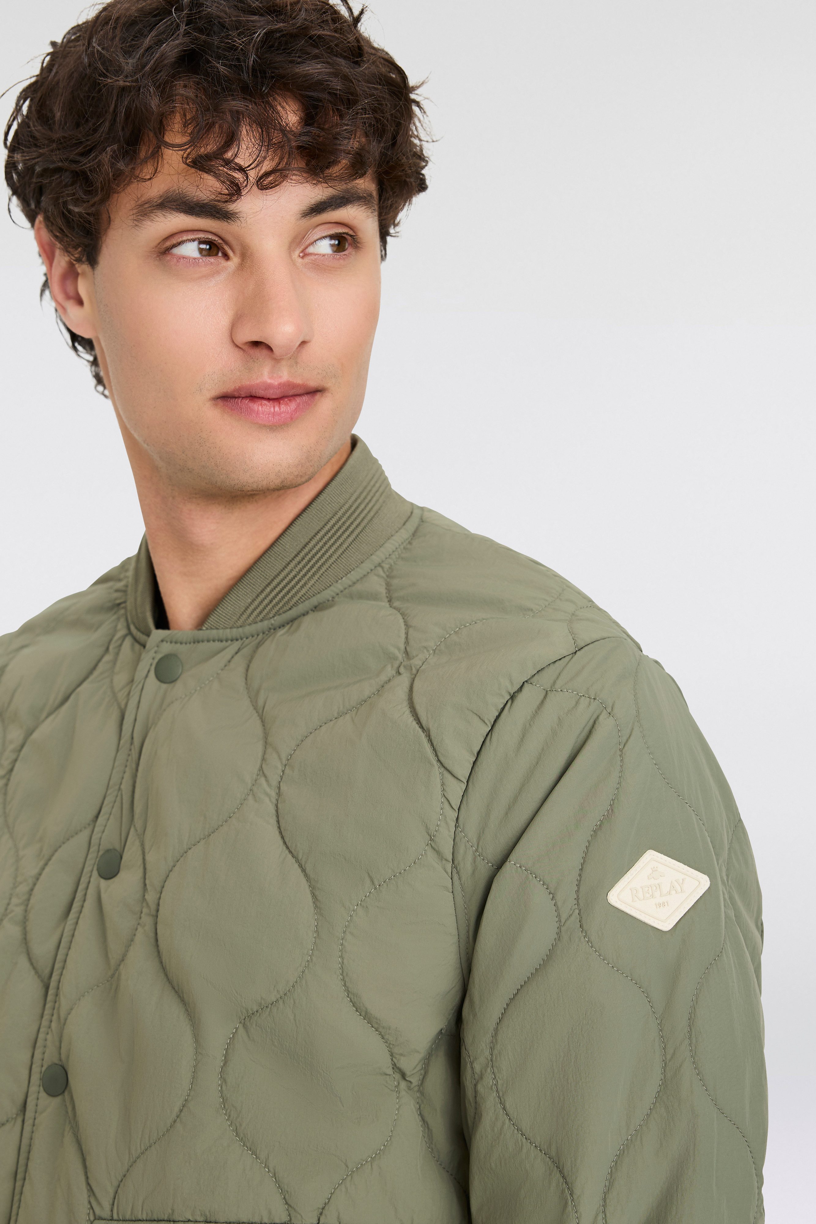 Replay Bomberjacke mit Steppmuster