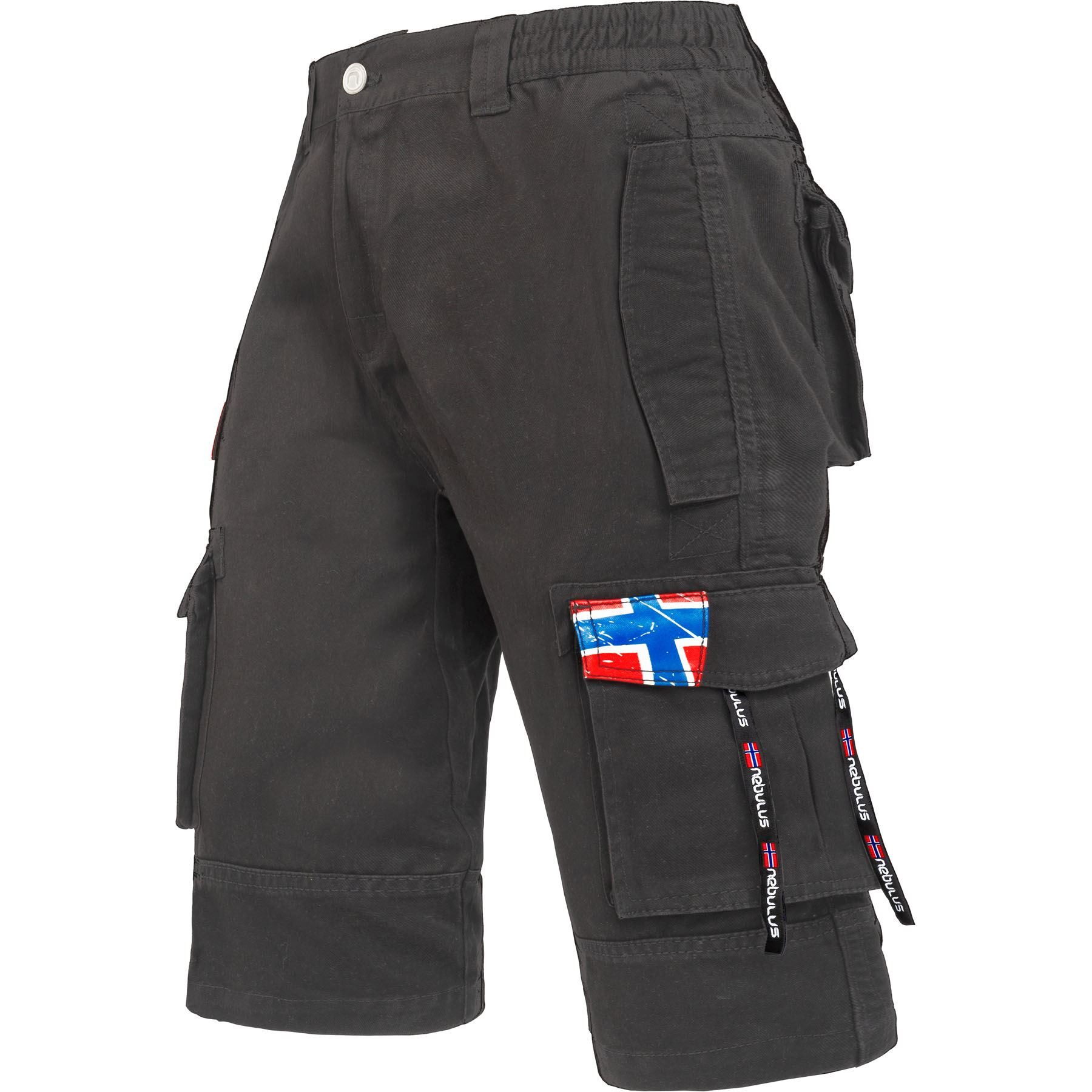 Nebulus Hose & Shorts BOODY, P5804 - Herren, schwarz, M