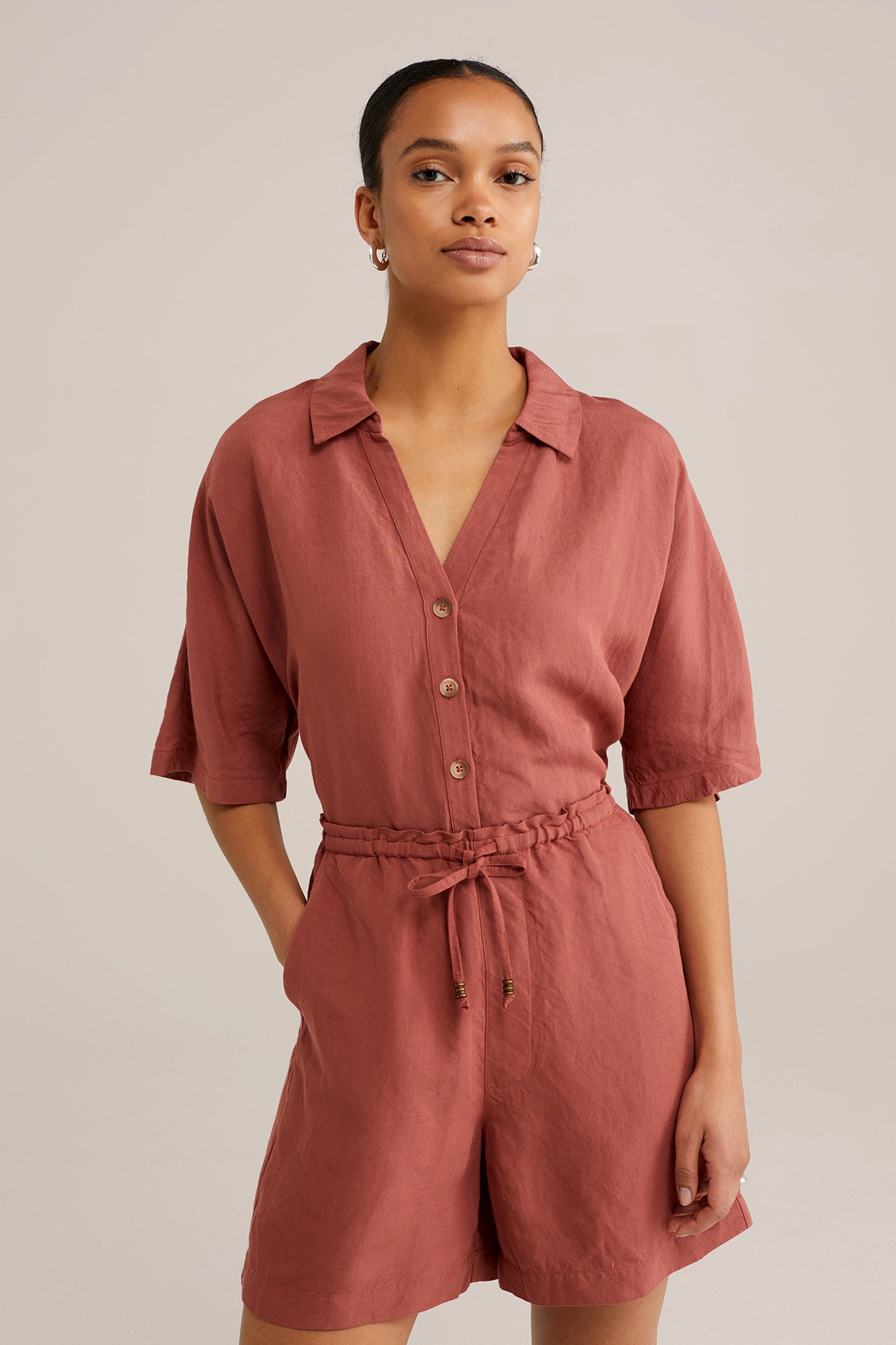 WE Fashion Kurzarmbluse günstig online kaufen
