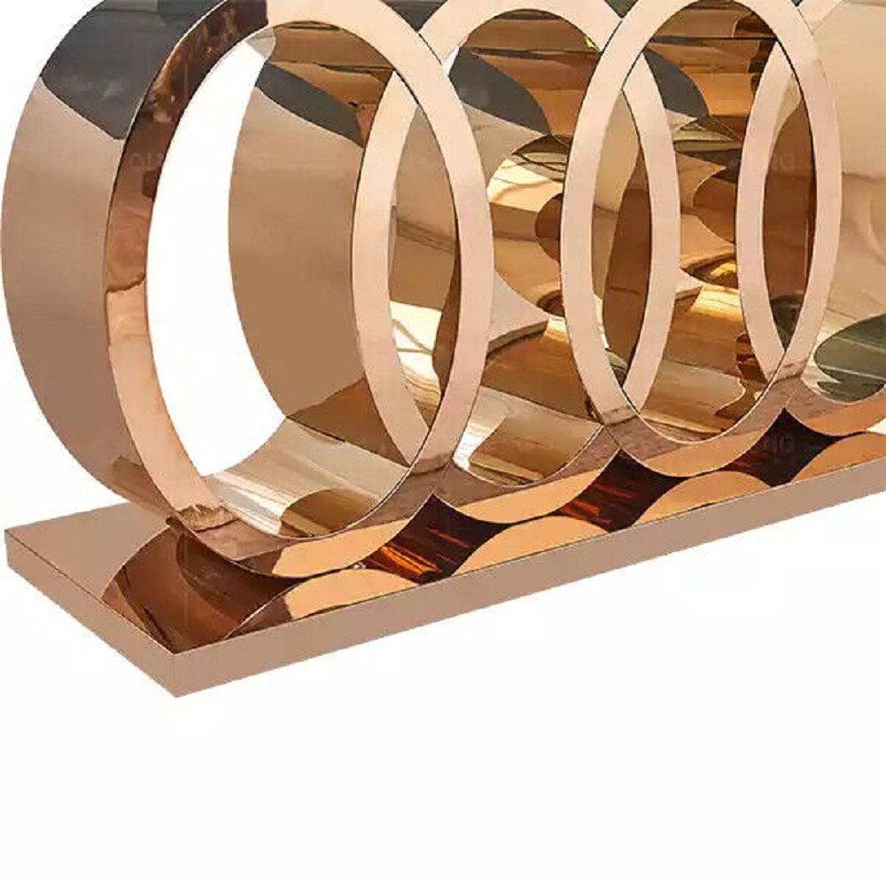 Europa Möbel Made (1-St., Esstisch Esstisch), Esstische Esszimmer JVmoebel Tisch 1x Esszimmertisch Edelstahl in Designer