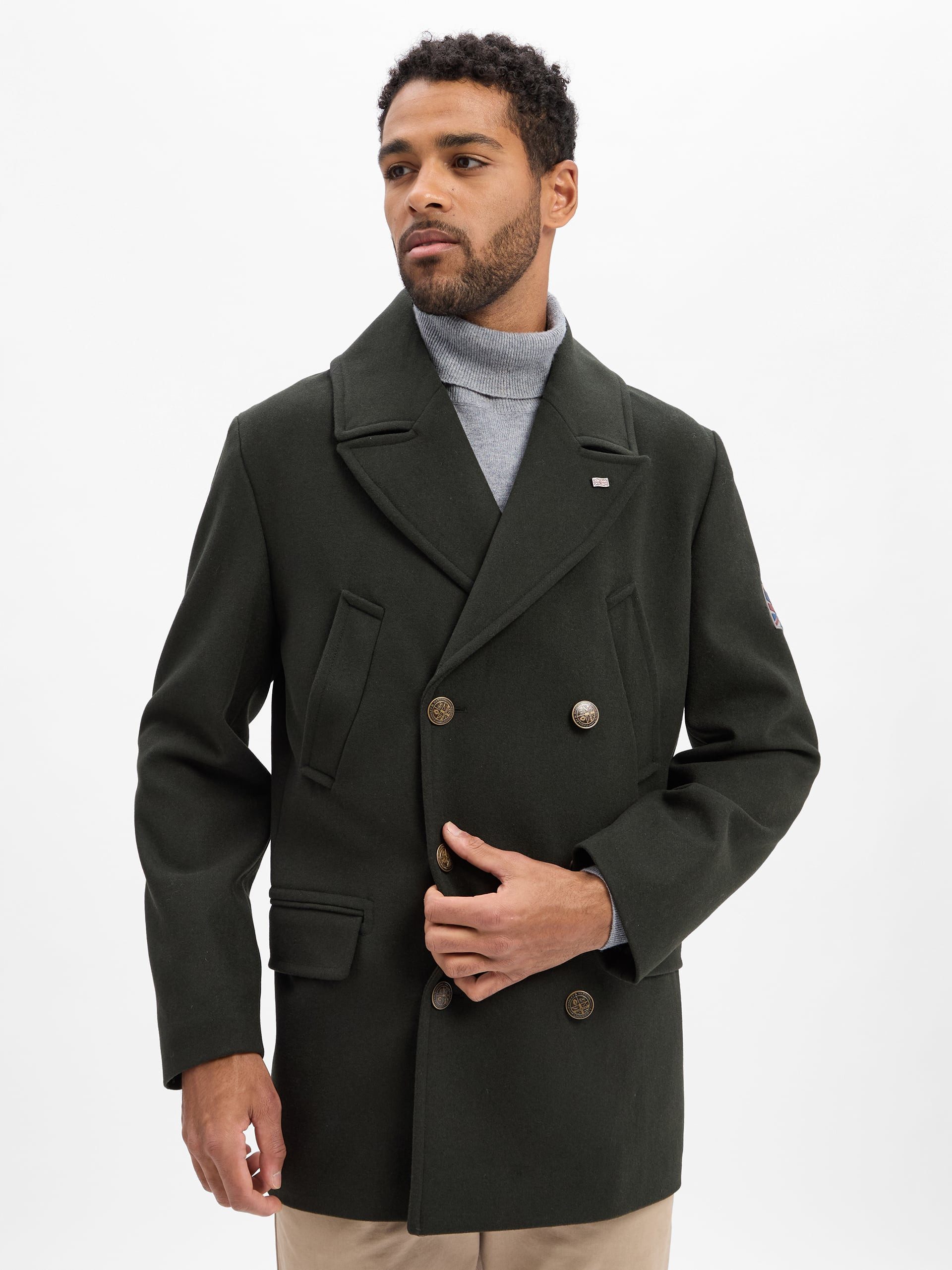 Finshley & Harding London Wolljacke Lennard