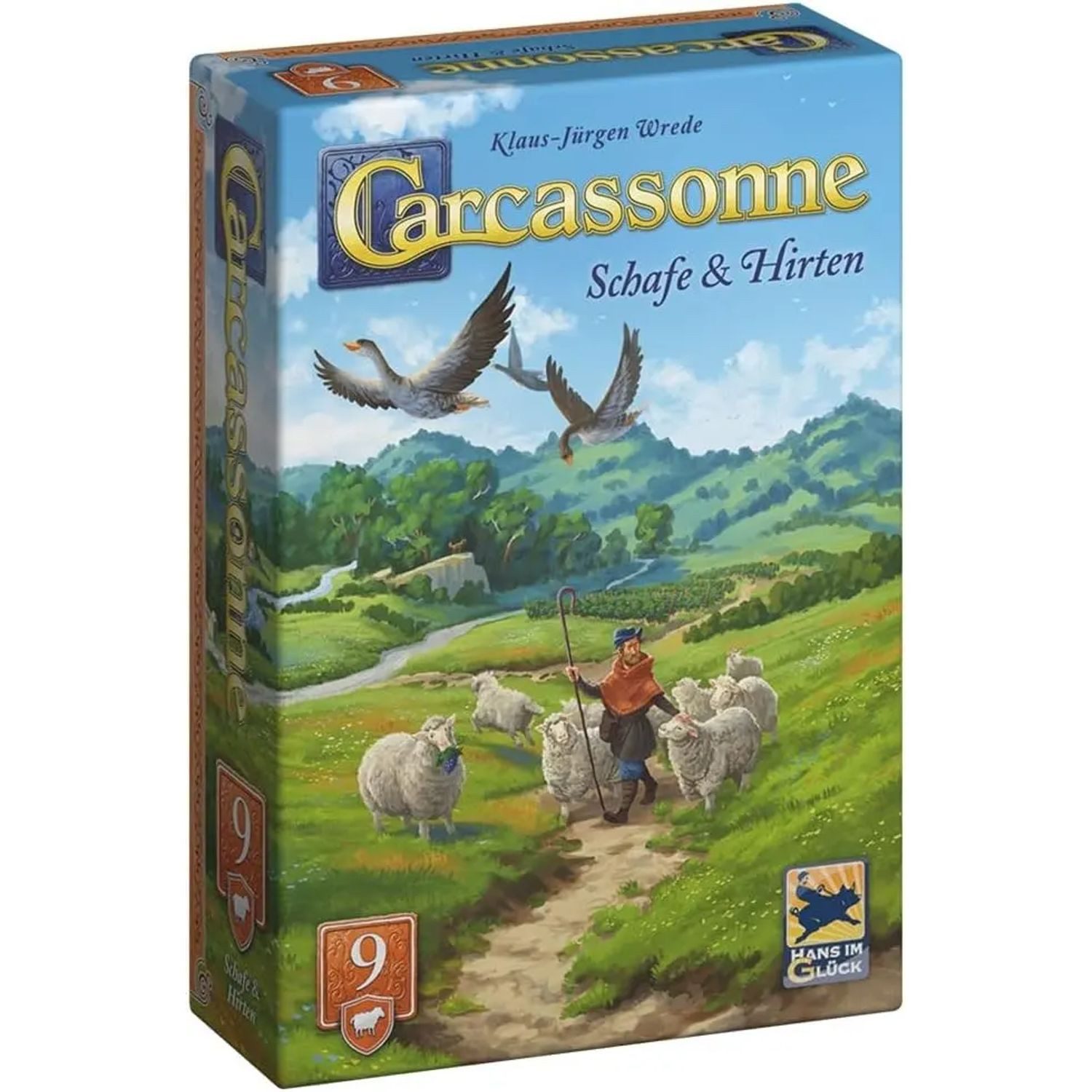 Hans im Glück Spiel Carcassonne - Schafe & Hirten