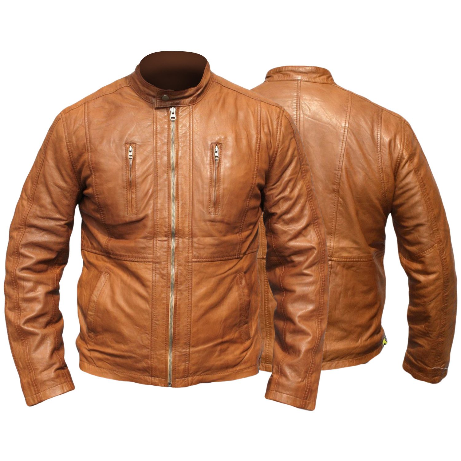 Lederjacke Trend 500J braun