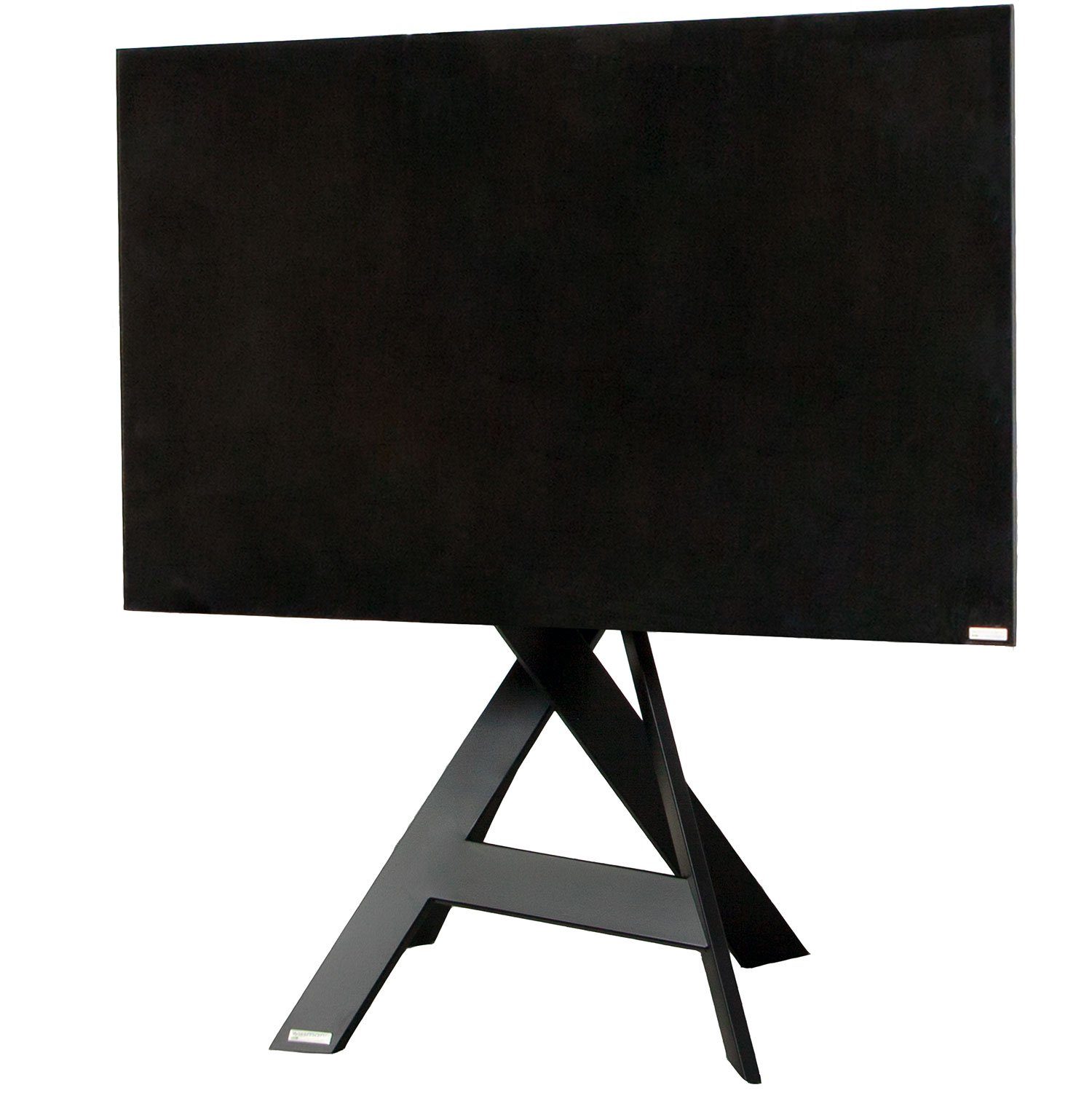 wissmann raumobjekte TV-Ständer Robuster TV-Standfuß, (bis 65,00 Zoll, moderner TV Bodenständer, unsichtbare Kabelführung, Made in Germany)