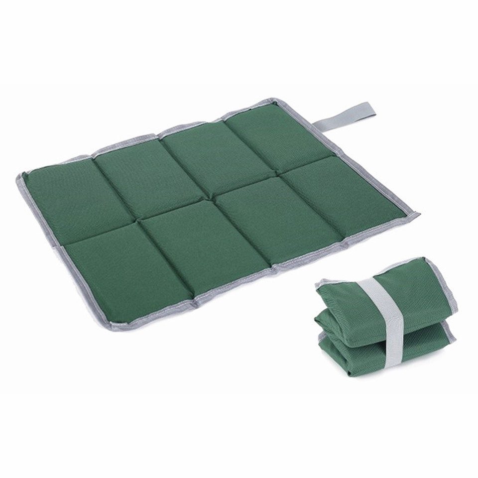 Coonoor Sitzkissen 2 Pack Sitzkissen Outdoor Thermo Sitzkissen Faltbare Sitzunterlage, Wasserdicht Tragbar, aus Oxford-Stoff,mit 2 Aufbewahrungsbeutel
