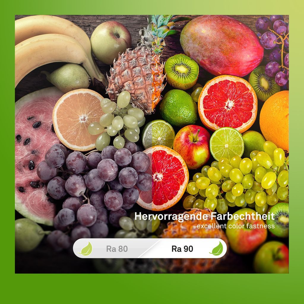 Briloner Leuchten LED Einbaustrahler 7587036, Dimmfunktion, LED fest integriert, 2700K - Extra-Warmweiß, LED Einbauleuchten 90x24mm Weiß je 4,9W Decke Wohnzimmer Schlafzimmer