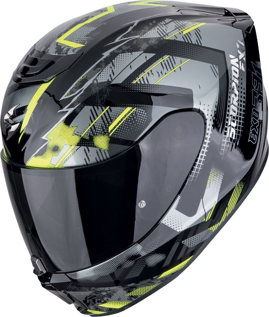 Scorpion Exo Motorradhelm EXO-391 Clutter Helm, Pinlock, Ratschenverschluss, ECE 22.06