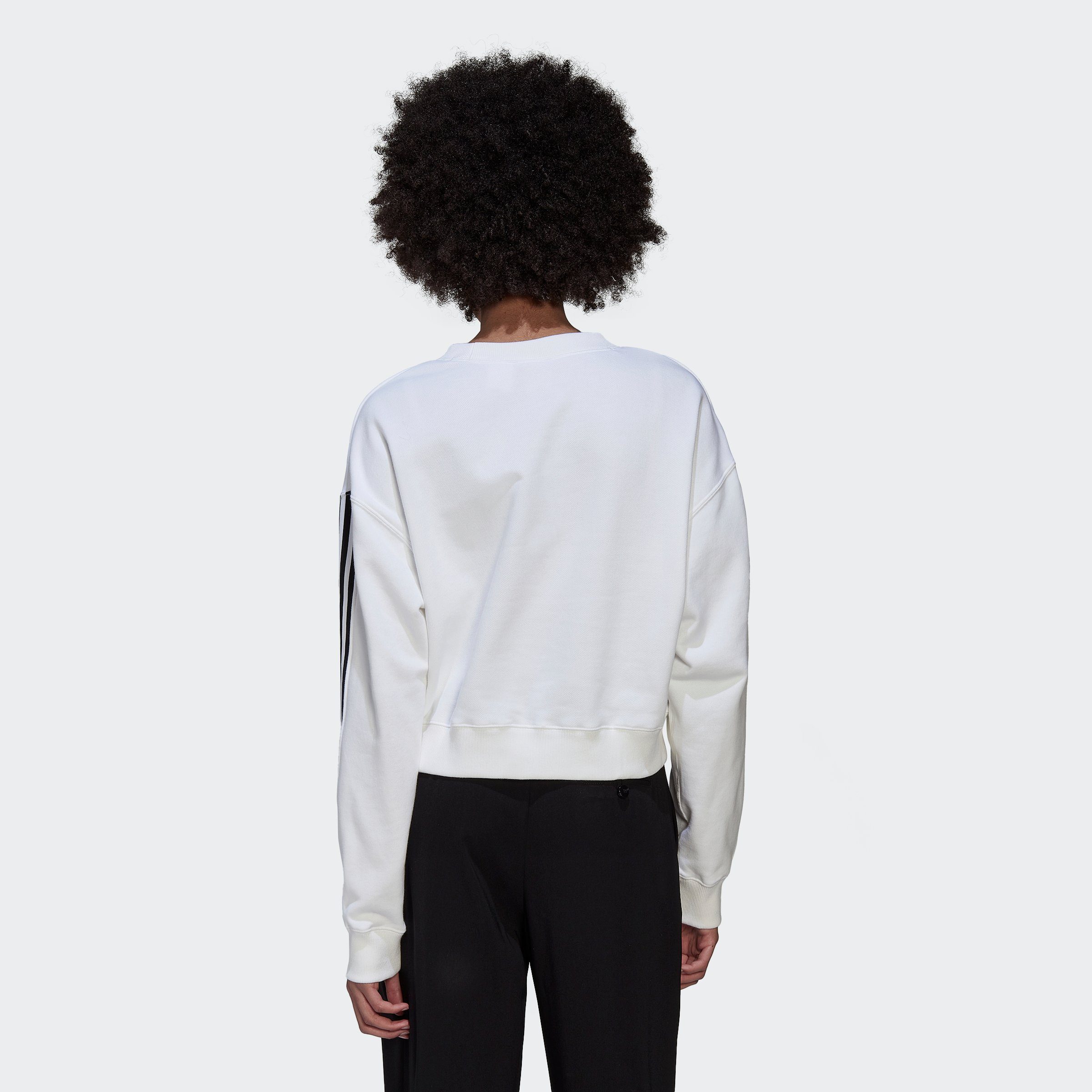 adidas Originals Sweatshirt WHITE ADICOLOR CLASSICS