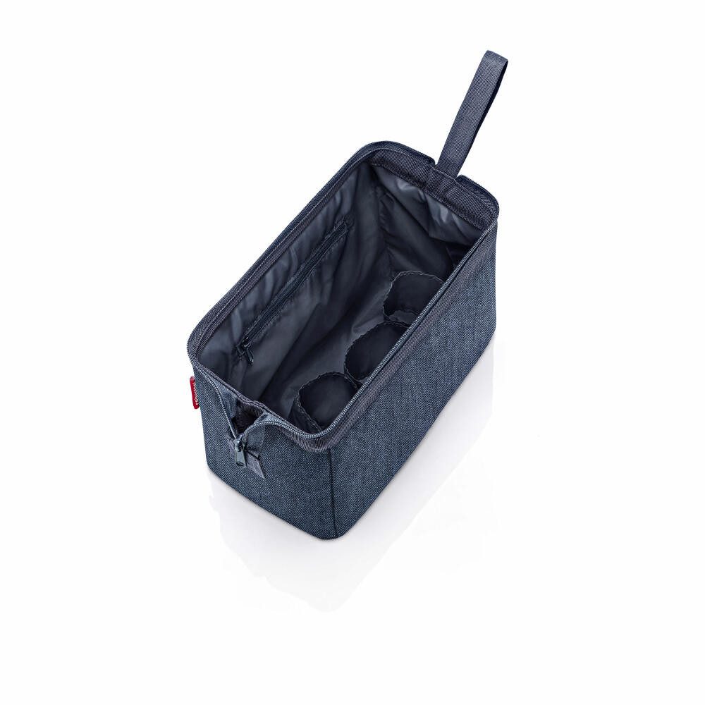 REISENTHEL® Kosmetiktasche travelcosmetic Herringbone Dark Blue günstig online kaufen