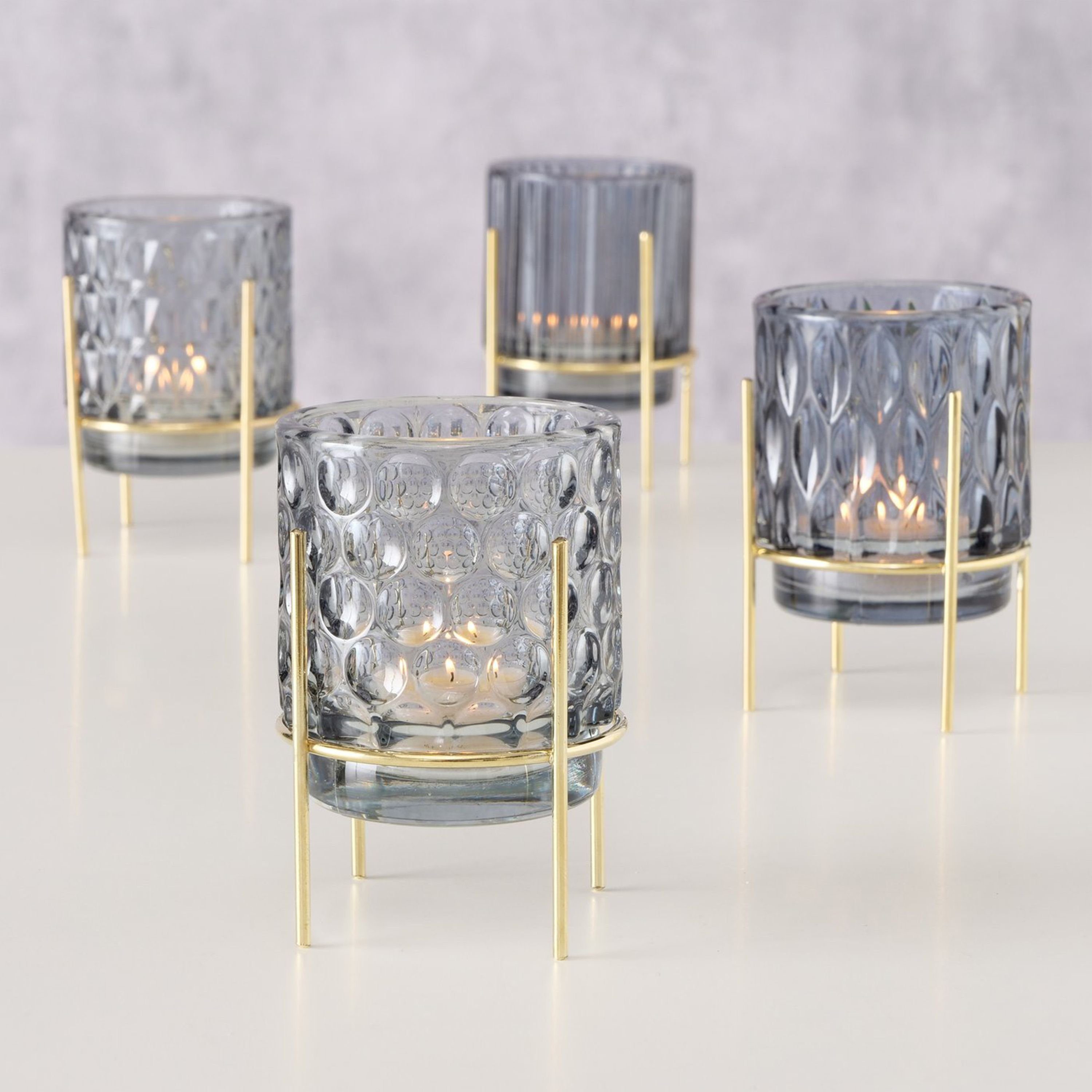 MamboCat Teelichthalter B./2 4tlg Set Windlicht Noria - 2027518