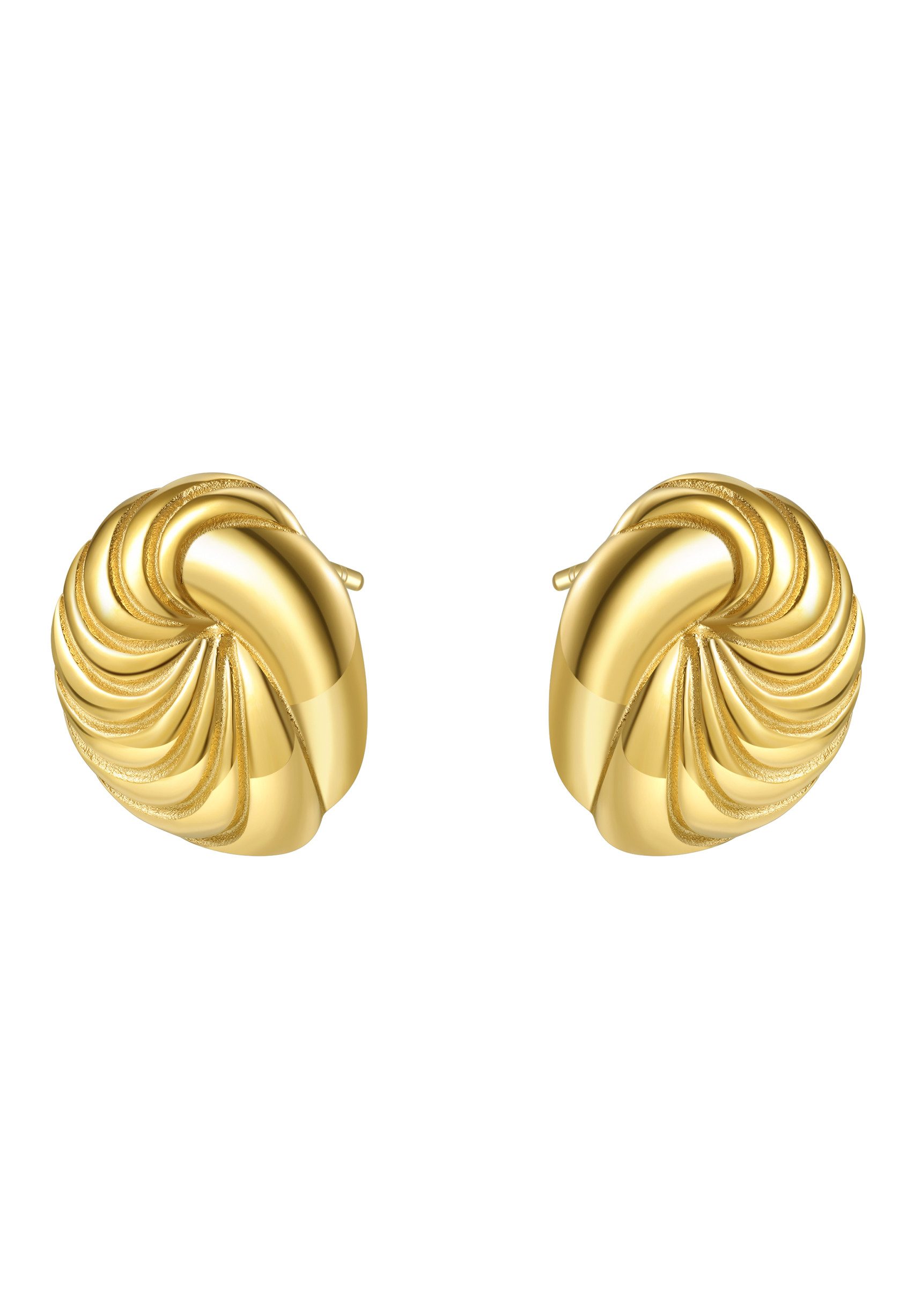 Hey Happiness Paar Ohrstecker Spirale Ohrringe, Big Drop Ohrringe, Abstrakt günstig online kaufen