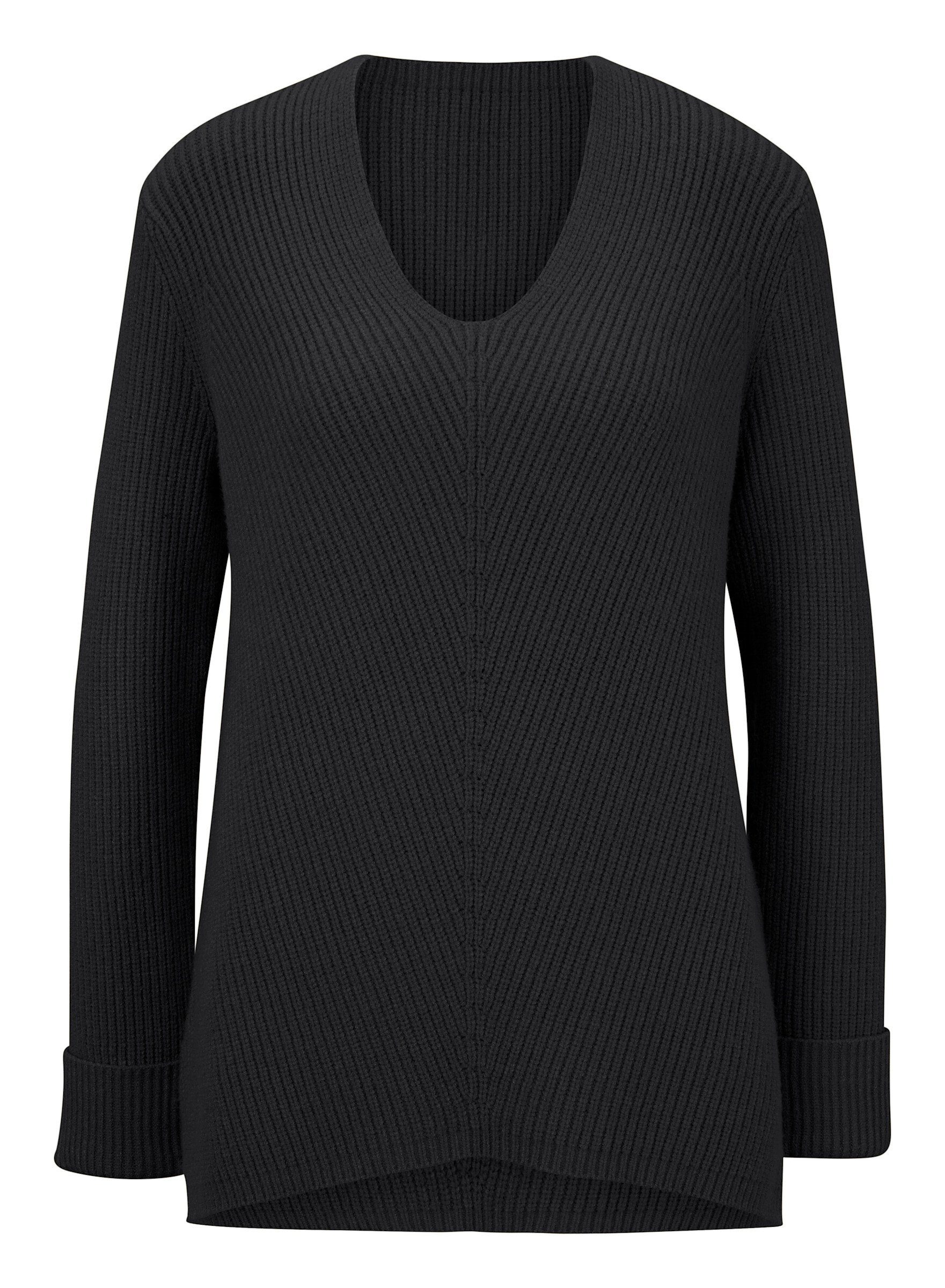 heine Strickpullover schwarz