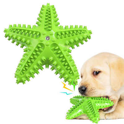 HUNKA Kauspielzeug Kauspielzeug für Hunde, Hundezahnbürstenstangen, Seesternspielzeug, Hundekauspielzeug, Zahnpflege Hundezahnbürste Spielzeug