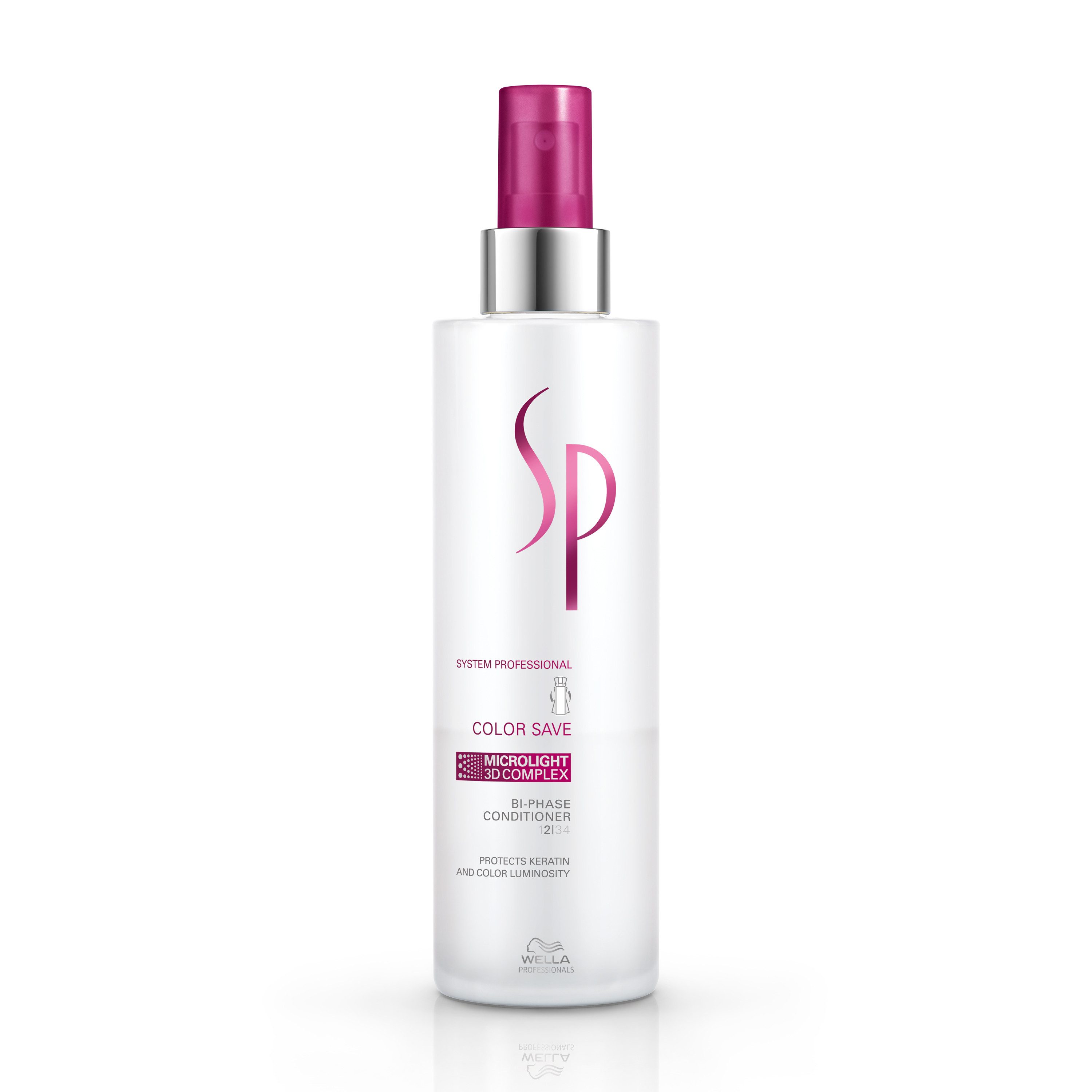 Wella SP Leave-in Pflege Color Save BiPhase Conditioner, farbschützend, einfache Anwendung, pflegend