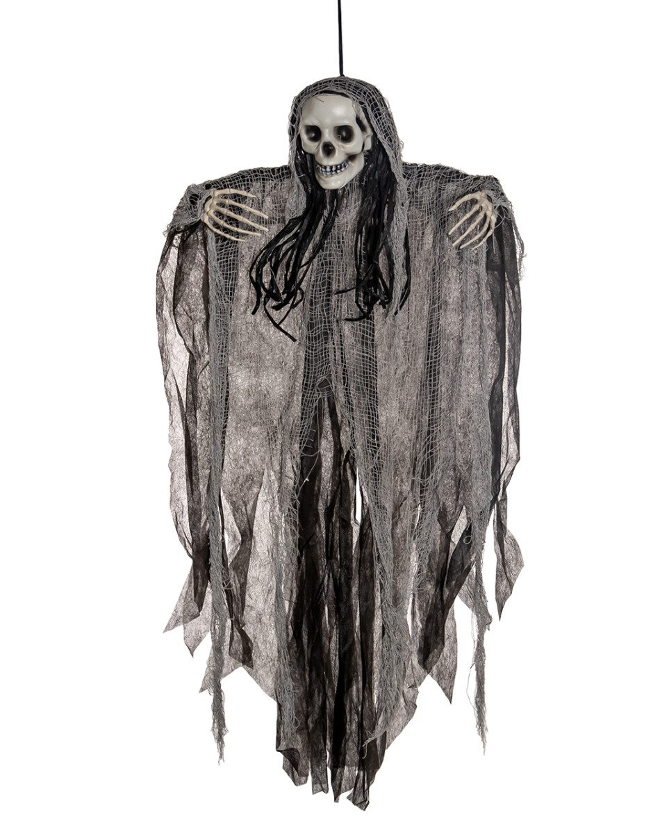Dekoobjekt Verwester Grimreaper im Fetzenkleid Hängefigur 91