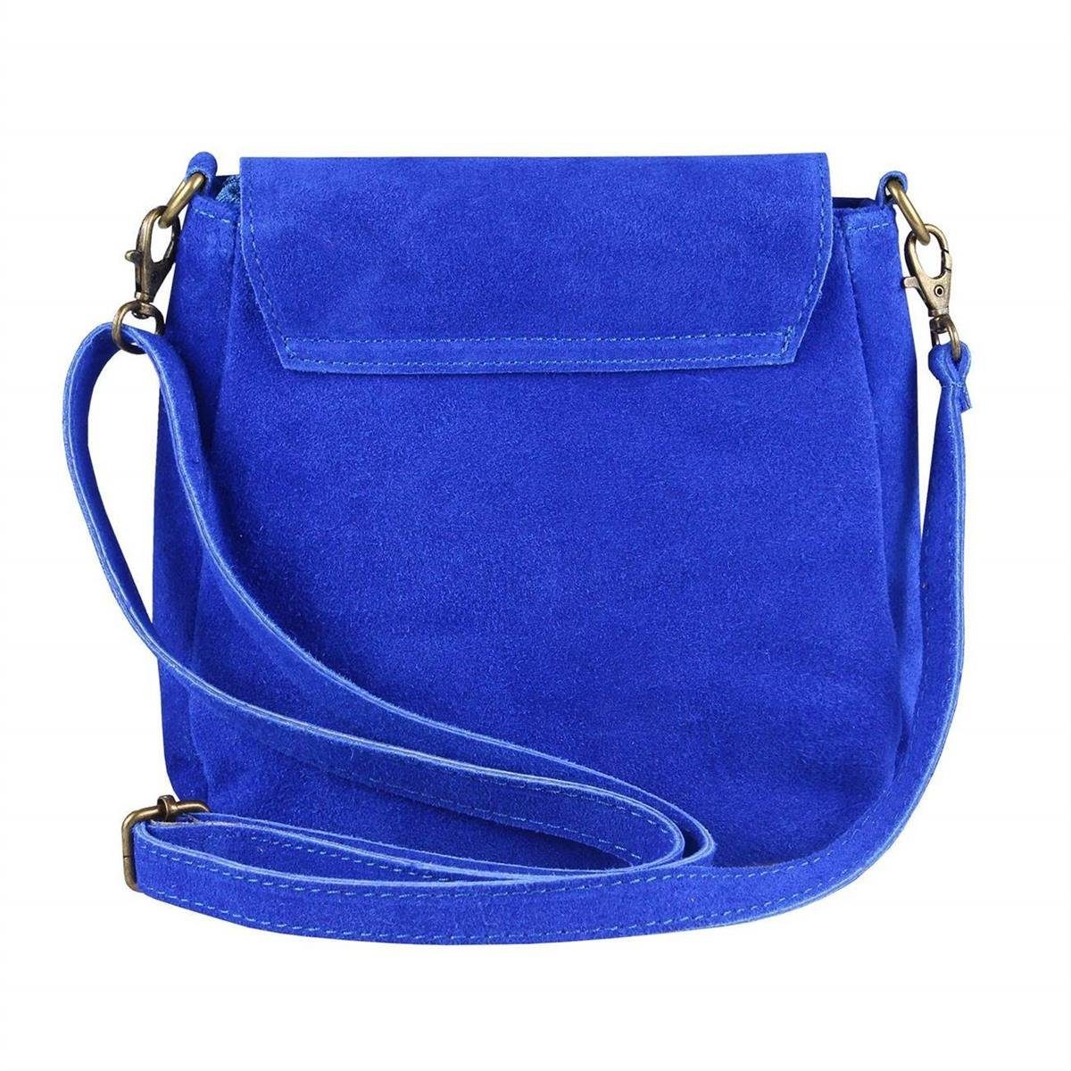 ITALYSHOP24 Schultertasche Made in Italy Damen Leder Tasche CrossOver, als günstig online kaufen