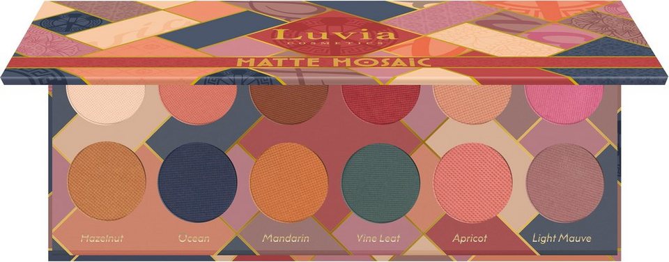 Luvia Cosmetics Lidschatten-Palette Matte Mosaic