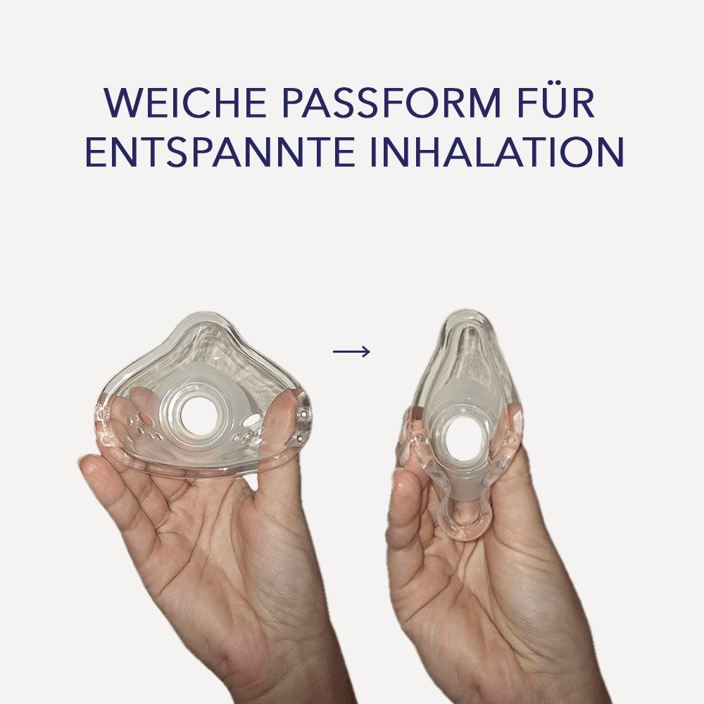 IEA Medical Inhalationsgerät Zubehör Inhalationsmasken Kinder - 3er Set für IEA Medical Inhalator, Set, 3-tlg., Kinder Inhaliergerät, Zubehör, Kompatibel mit IEA Medical Inhalator