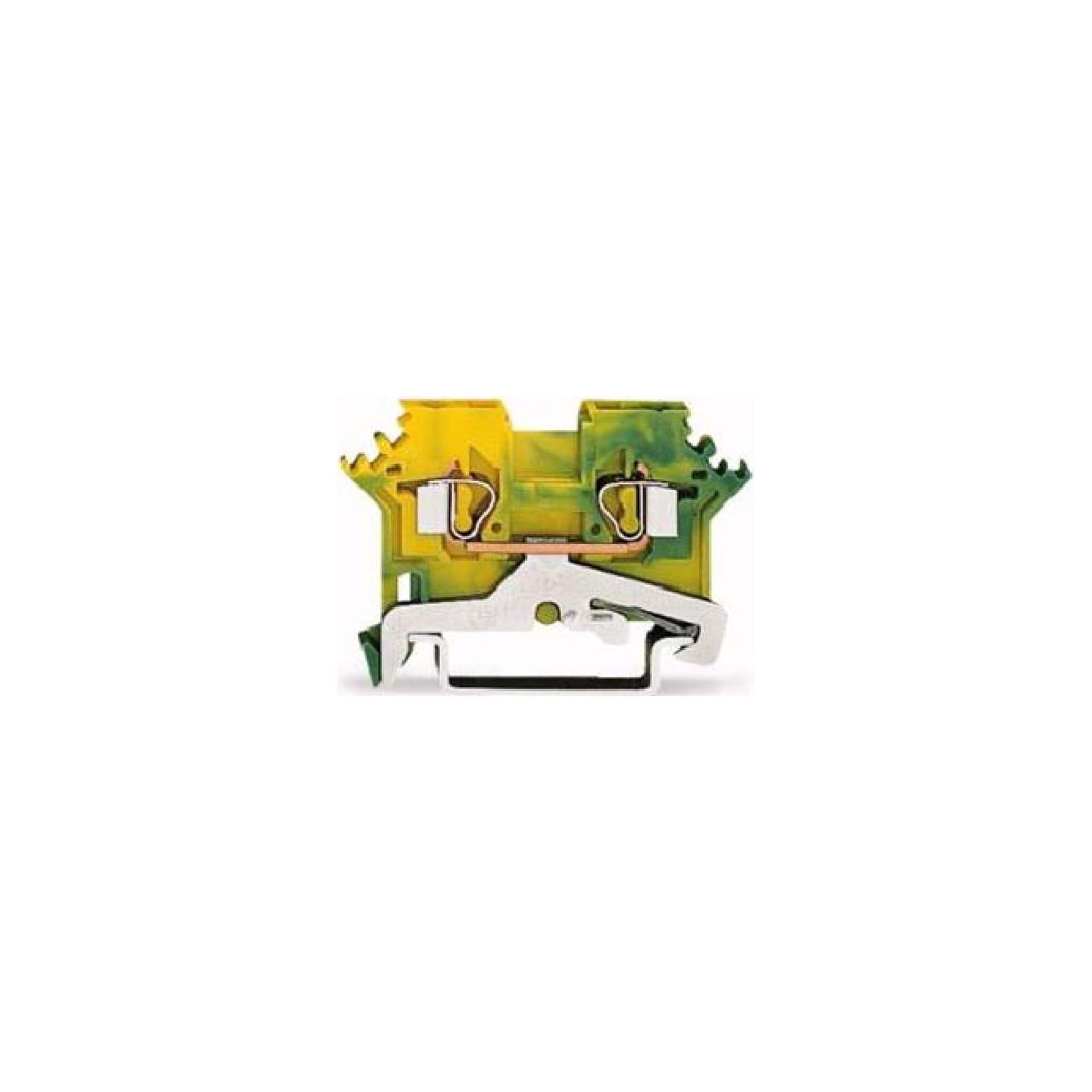 WAGO Sicherungshalter WAGO GmbH& Co. KG Schutzleiterklemme 0,08-2,5mmq gn/gelb 280-607