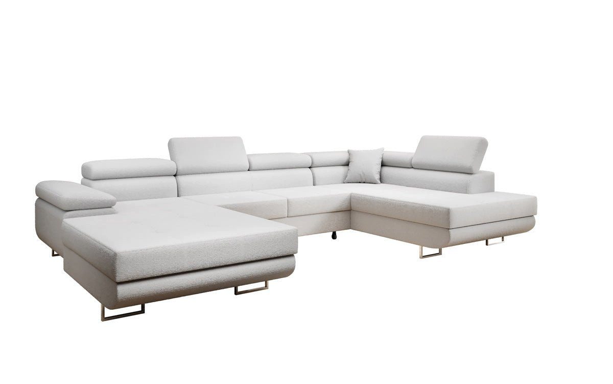 Luxusbetten24 Schlafsofa Designer Sofa Lago Bouclé, günstig online kaufen