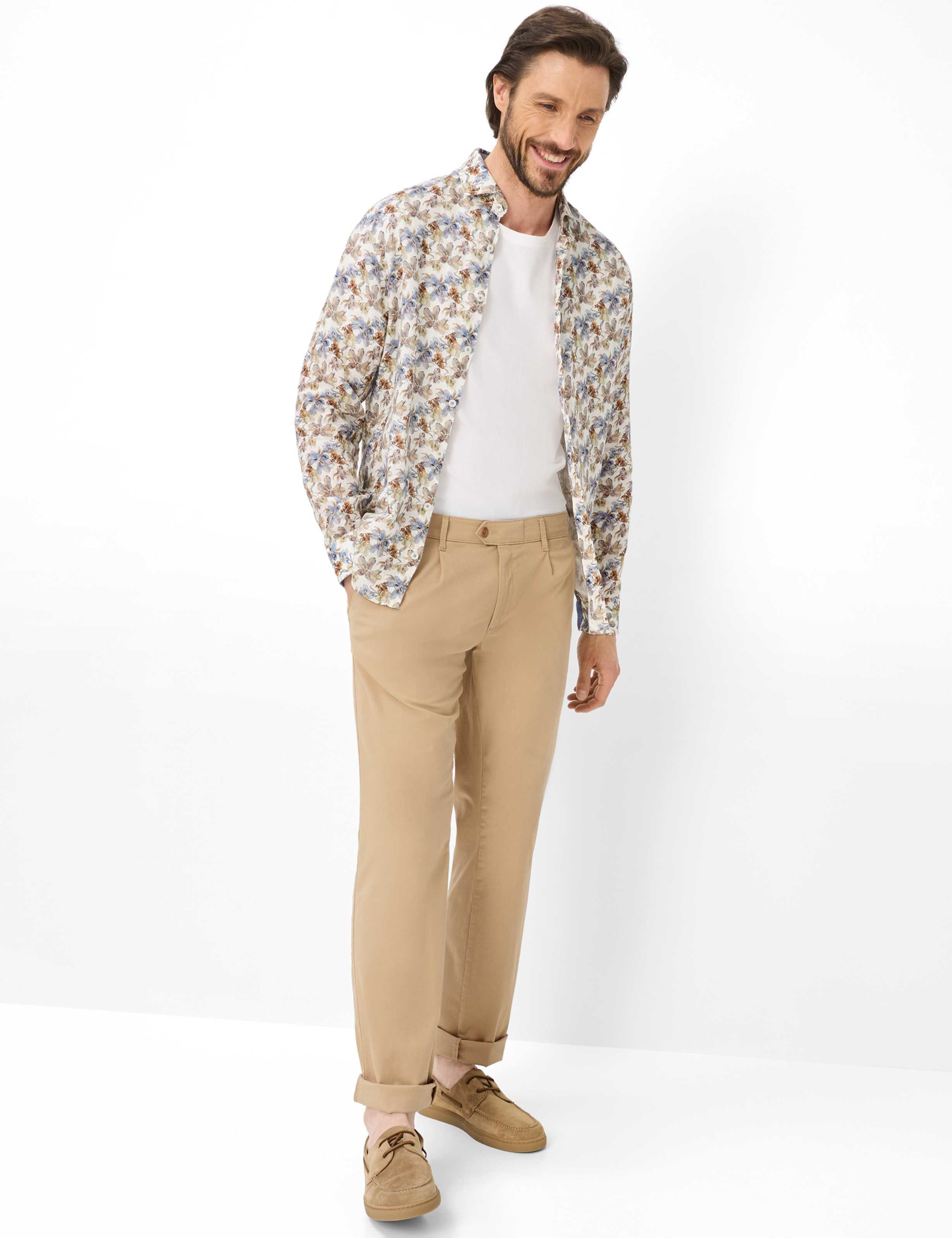 EUREX by BRAX Bundfaltenhose Style LUIS