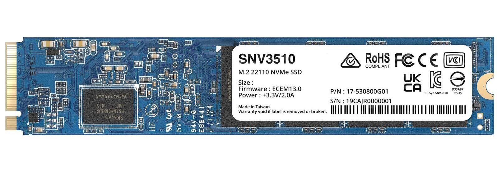 Synology SNV3510-400G HDD-Festplatte