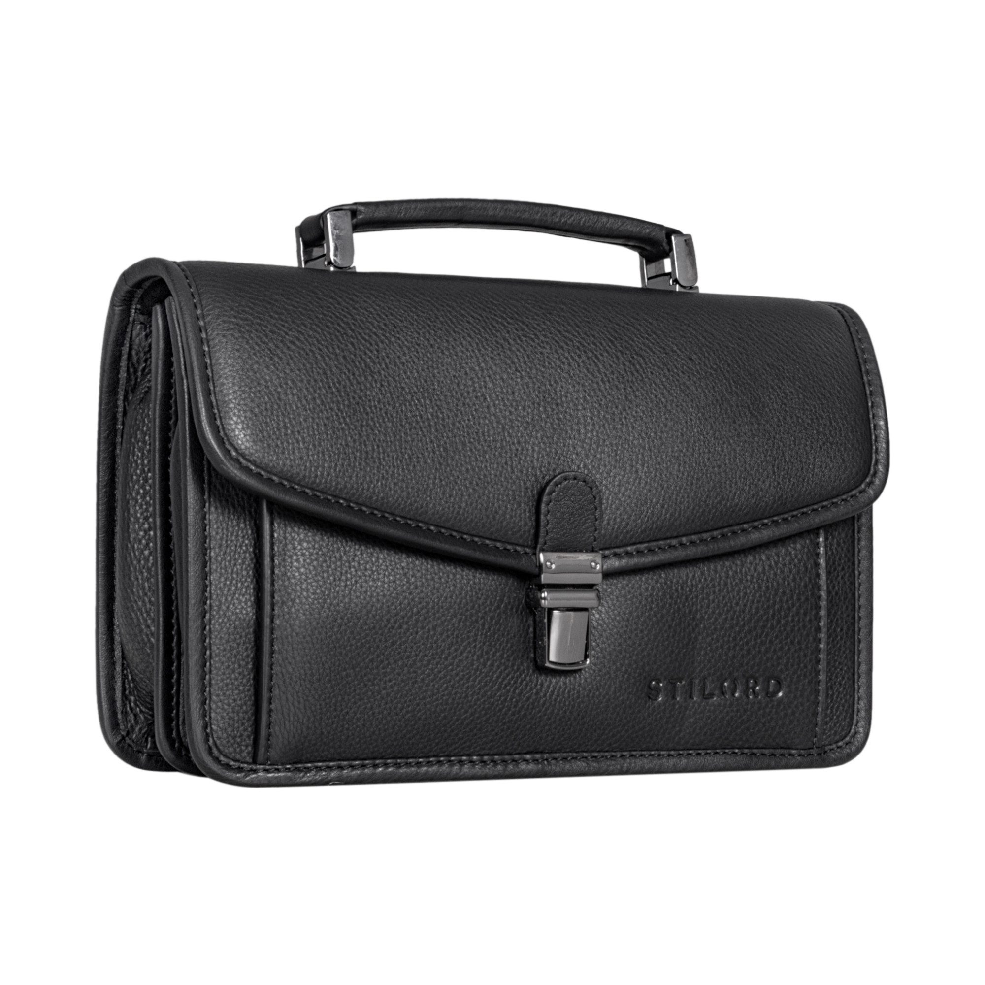 STILORD Geldbörse "Yael" Leder Handtasche Klein Damen