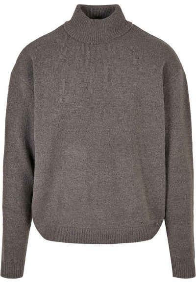 URBAN CLASSICS Rundhalspullover Urban Classics Herren Oversized Roll Neck Sweater (1-tlg)