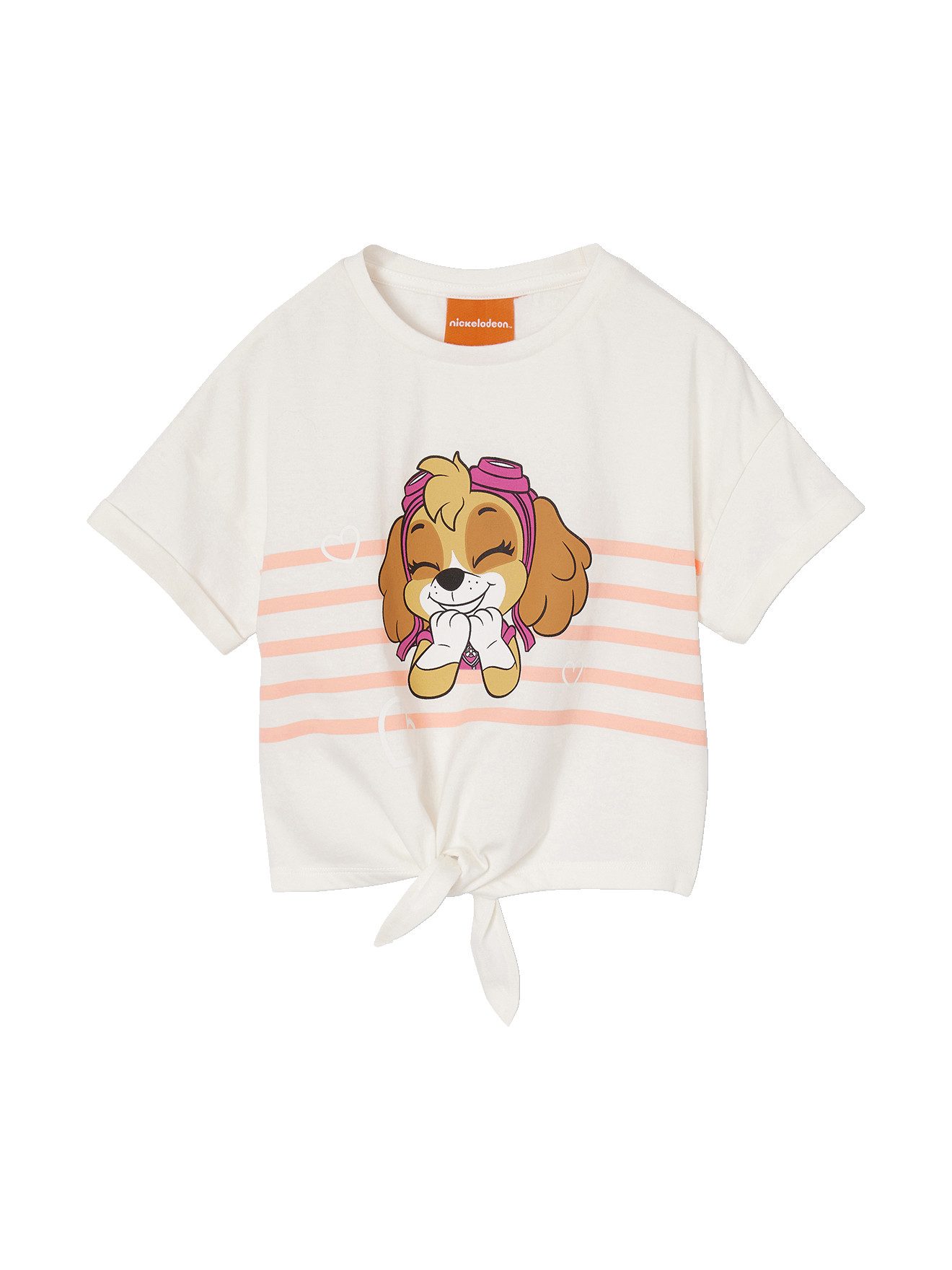 vertbaudet Shirt & Rock Kinder-Set: T-Shirt mit Knoten & Shorts PAW PATROL
