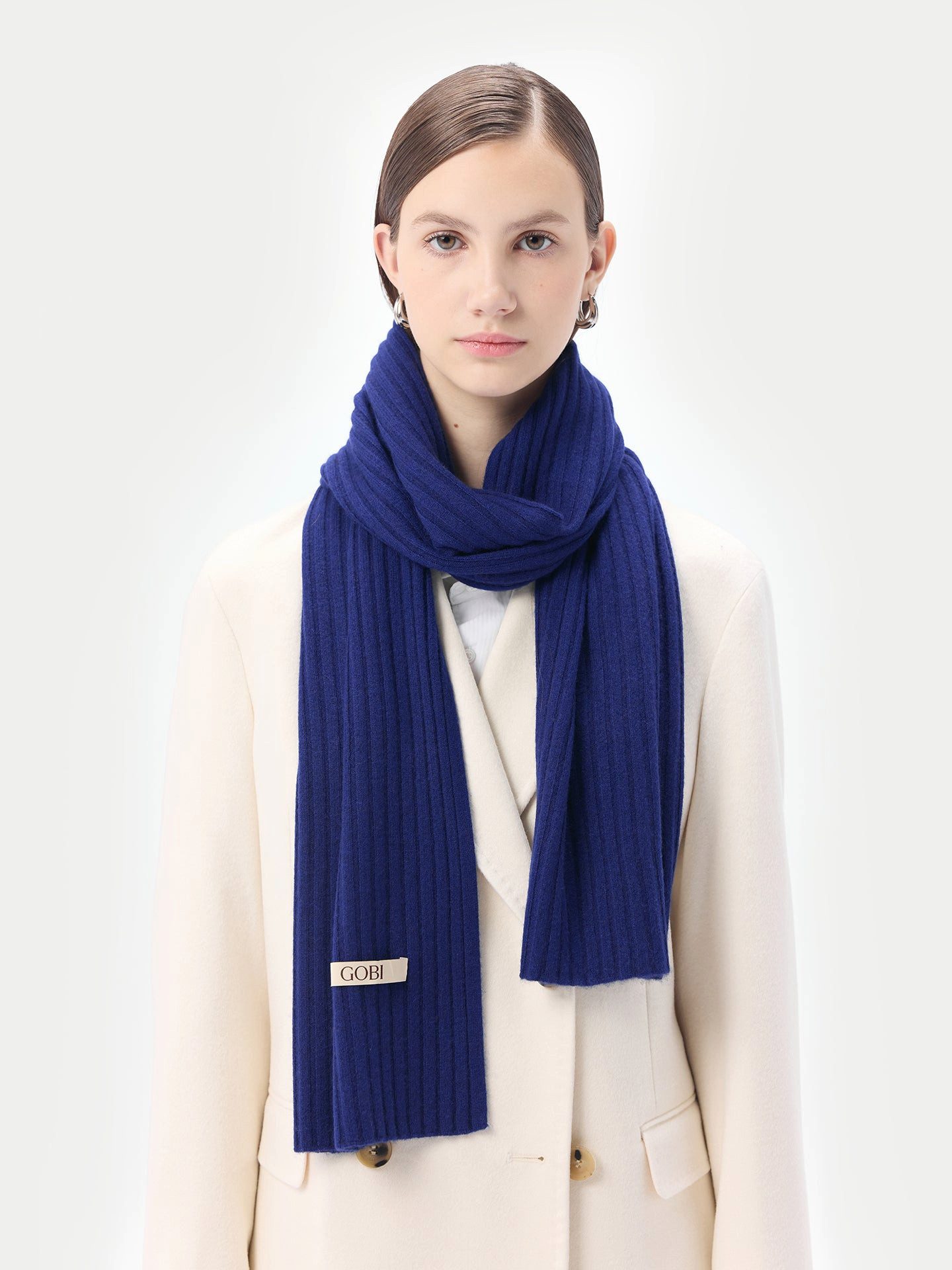 GOBI Cashmere Strickschal Rippstrick Schal aus günstig online kaufen