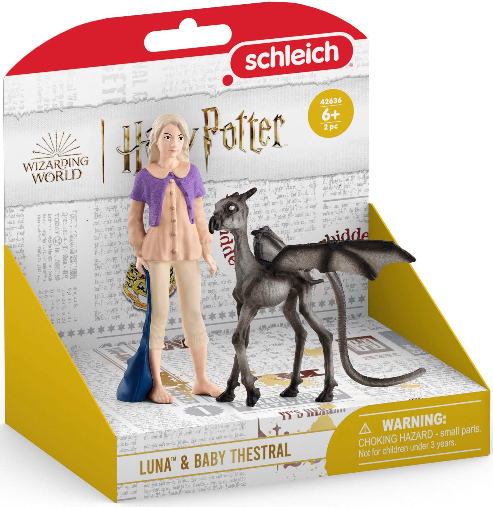 Schleich® Spielfigur WIZARDING WORLD, Europe & (42636), Made in Thestral Luna™ Harry Potter™