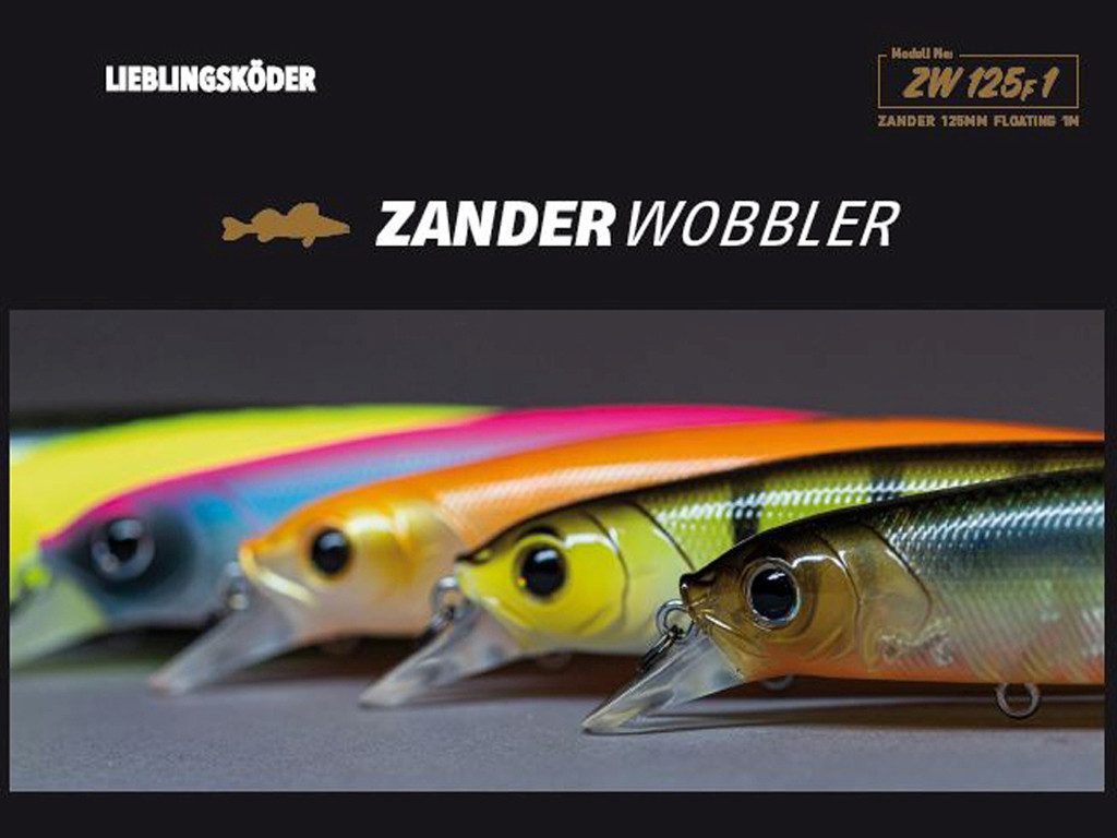 Lieblingsköder Kunstköder LIEBLINGSKÖDER - Zanderwobbler 12,5 cm - Bandit, (Zanderwobbler, 1-St. 1 Stück), magnetisches Weitwurfsystem