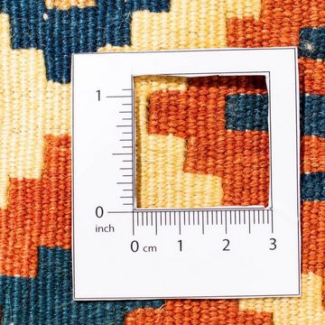 Wollteppich Kelim - Oriental quadratisch - 100 x 100 cm - beige, morgenland, quadratisch, Höhe: 6 mm, Wohnzimmer, Einzelstück