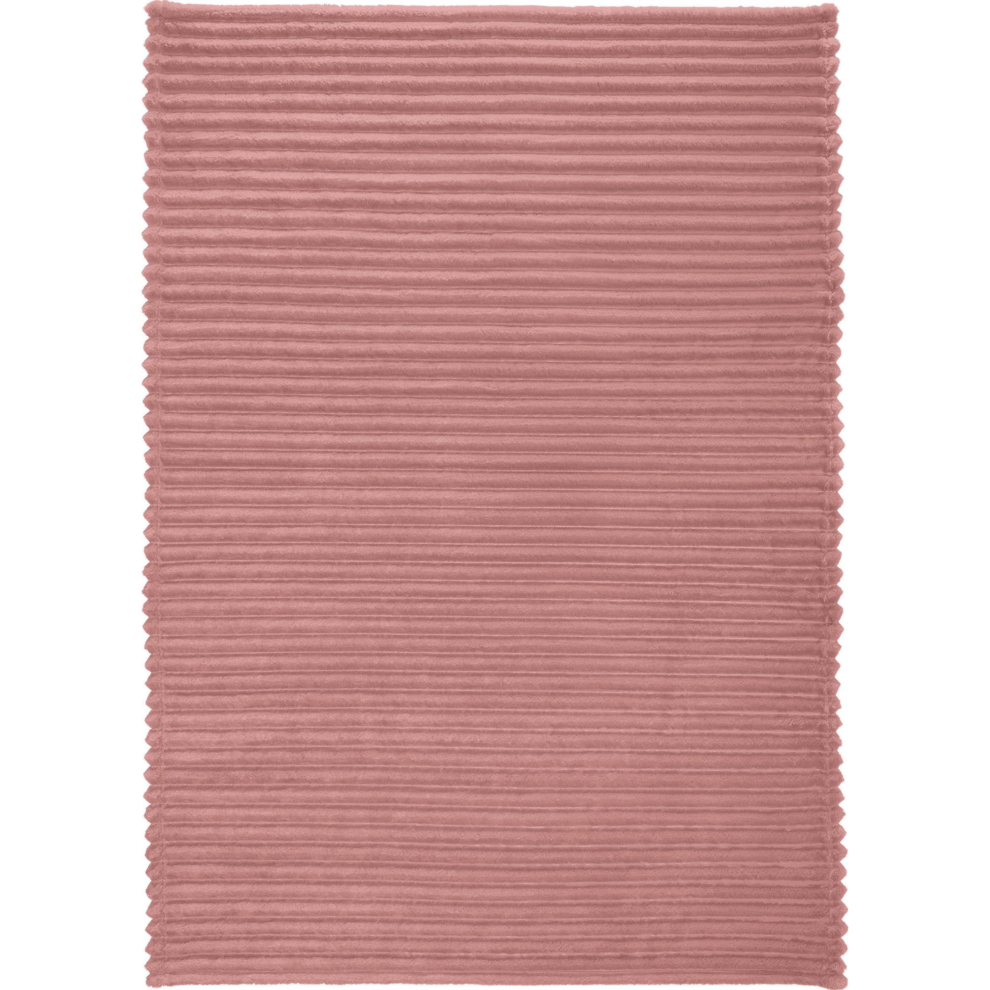 Wohndecke Wohndecke "Aosta" 2er-Pack, Erwin Müller, Fleece in Cordoptik Uni günstig online kaufen