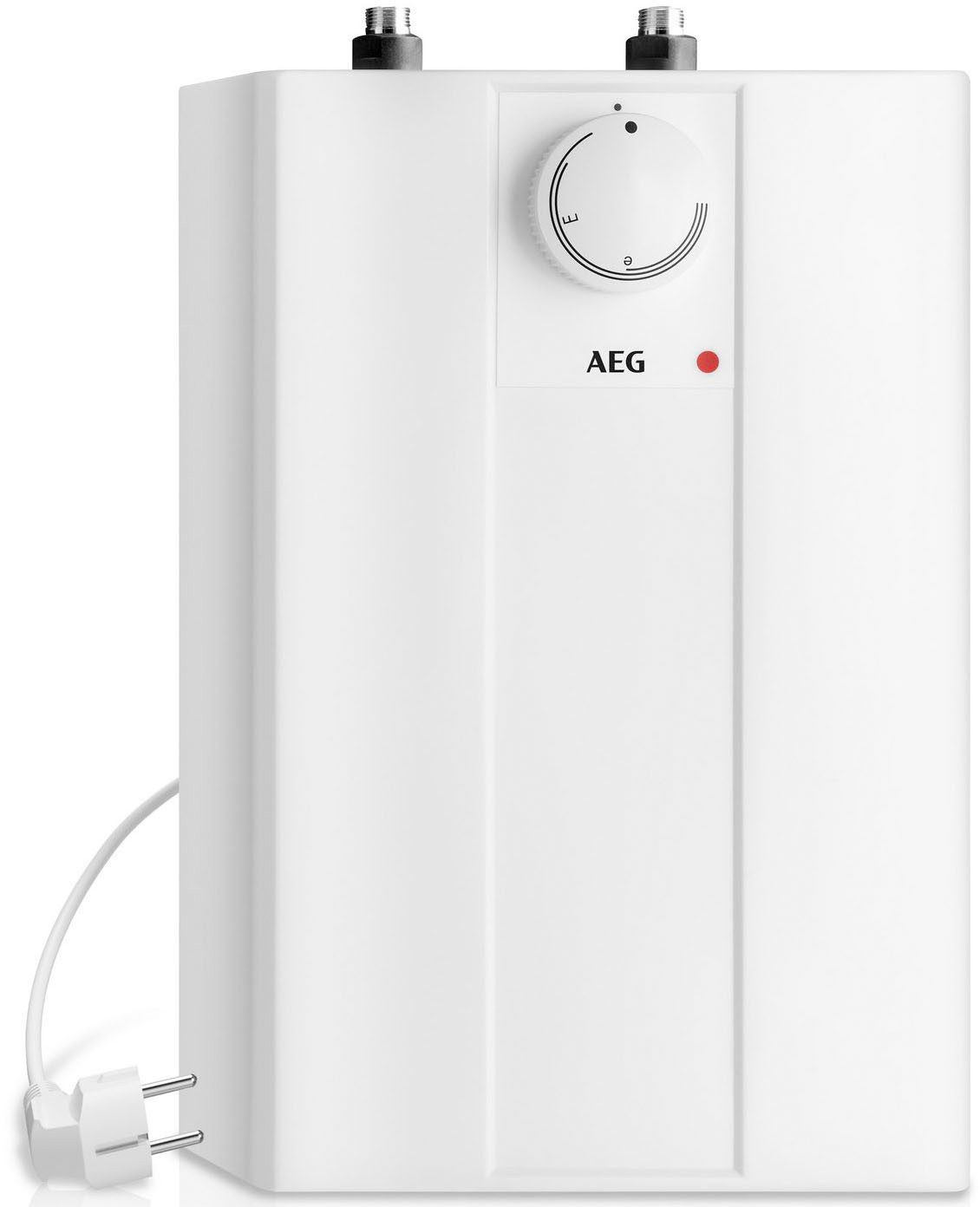 AEG Haustechnik Kleinspeicher Huz 5 Basis, Untertischboiler 5 Liter, (max. 85°C), Niederdruck, mit Stecker