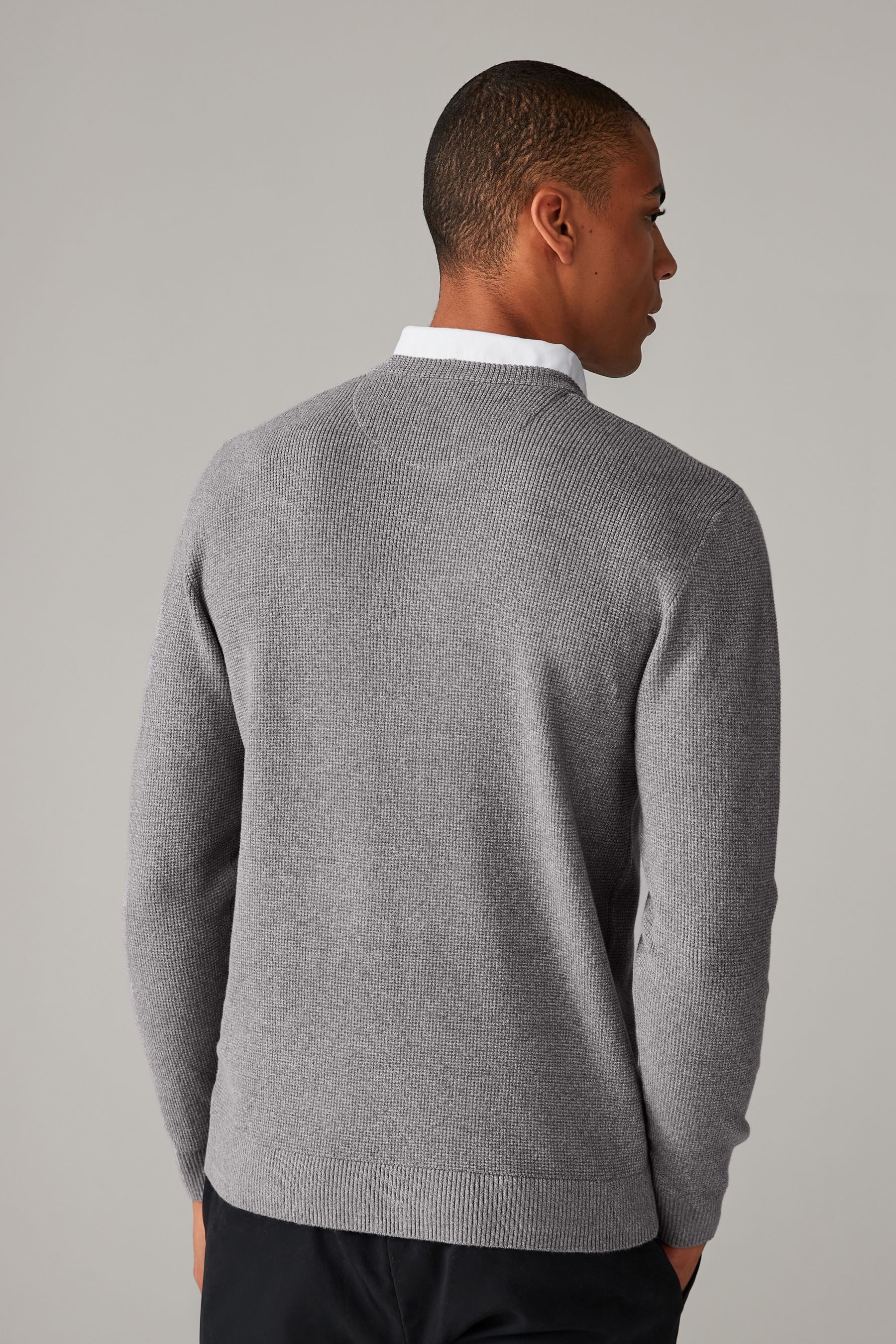 Next 2-in-1-Pullover Pullover mit Hemdkragen (1-tlg) günstig online kaufen