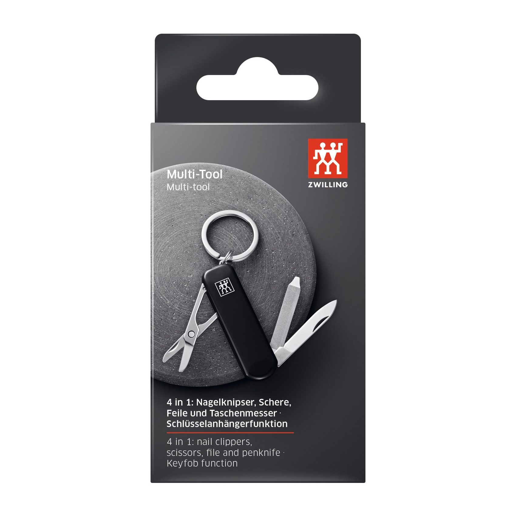 Zwilling Multi-Tool ZWILLING Classic INOX Multi-Tool, schwarz Taschenmesser Nagelknipser