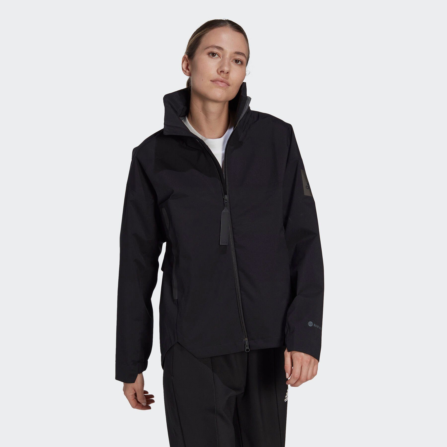 REGENJACKE Sportswear MYSHELTER Black Outdoorjacke adidas RAIN.RDY