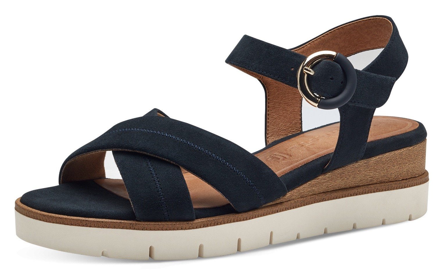 Tamaris Sandalette, Sommerschuh, Sandale, Keilabsatz, mit günstig online kaufen