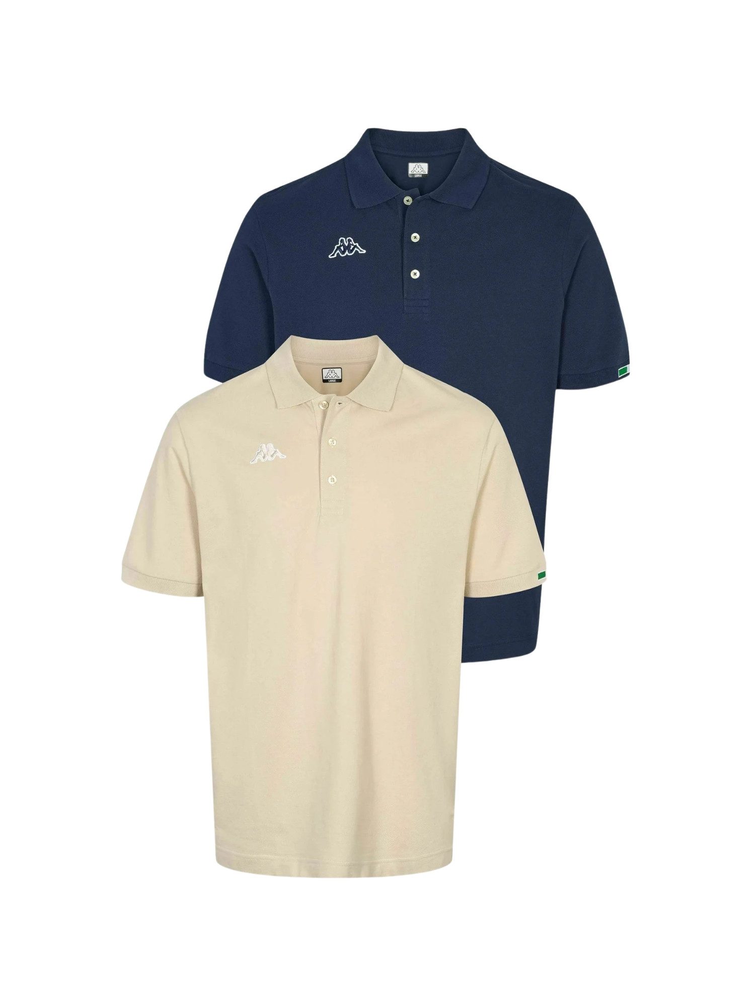 Kappa Kurzarmhemd Kappa Polo shirt KMLogo Maltaxita 2-Pack