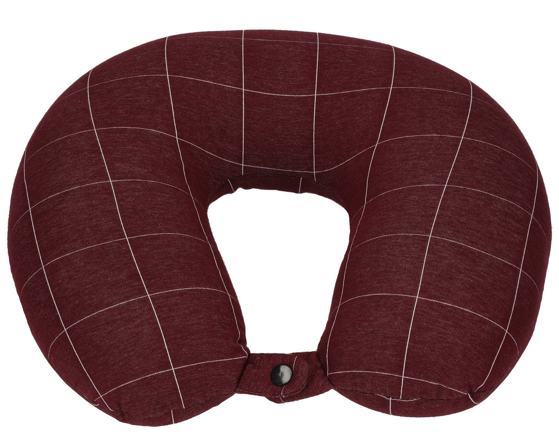 Betz Nackenhörnchen Reisekissen Nackenkissen RELAX KARO mit Microkügelchen günstig online kaufen